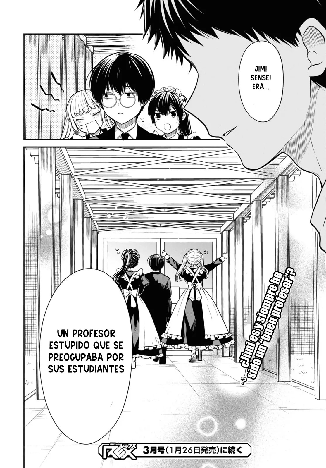 1-nen A-gumi no Monster Capitulo 67 página 32