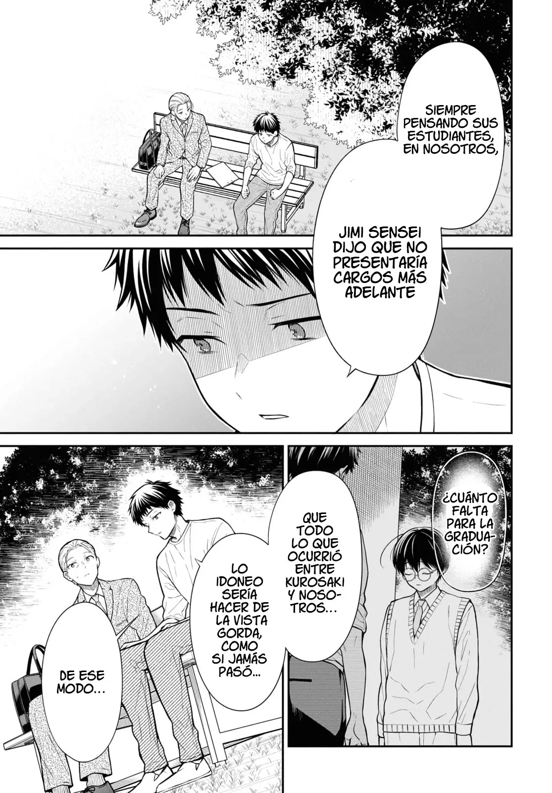 1-nen A-gumi no Monster Capitulo 67 página 5
