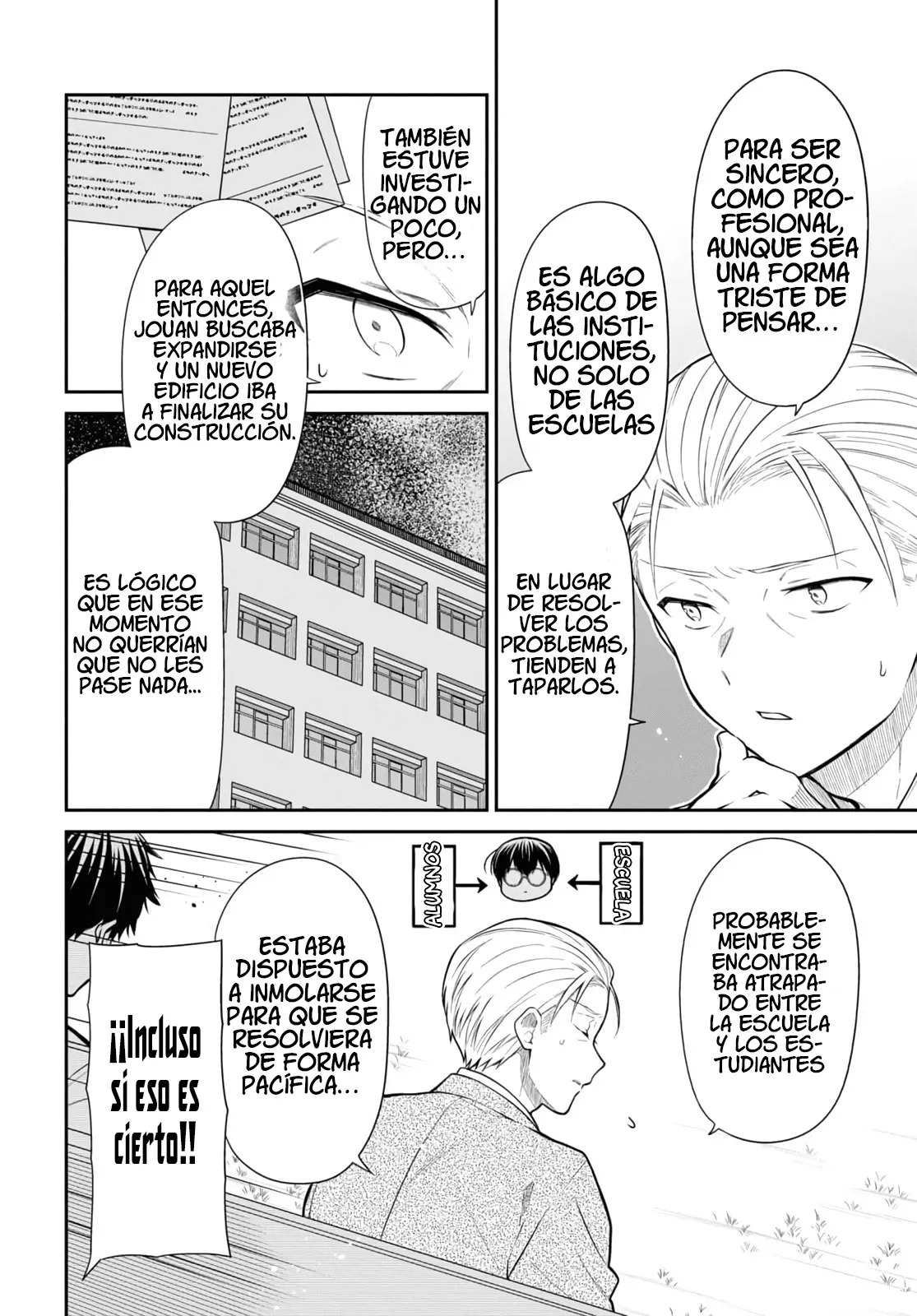1-nen A-gumi no Monster Capitulo 67 página 8