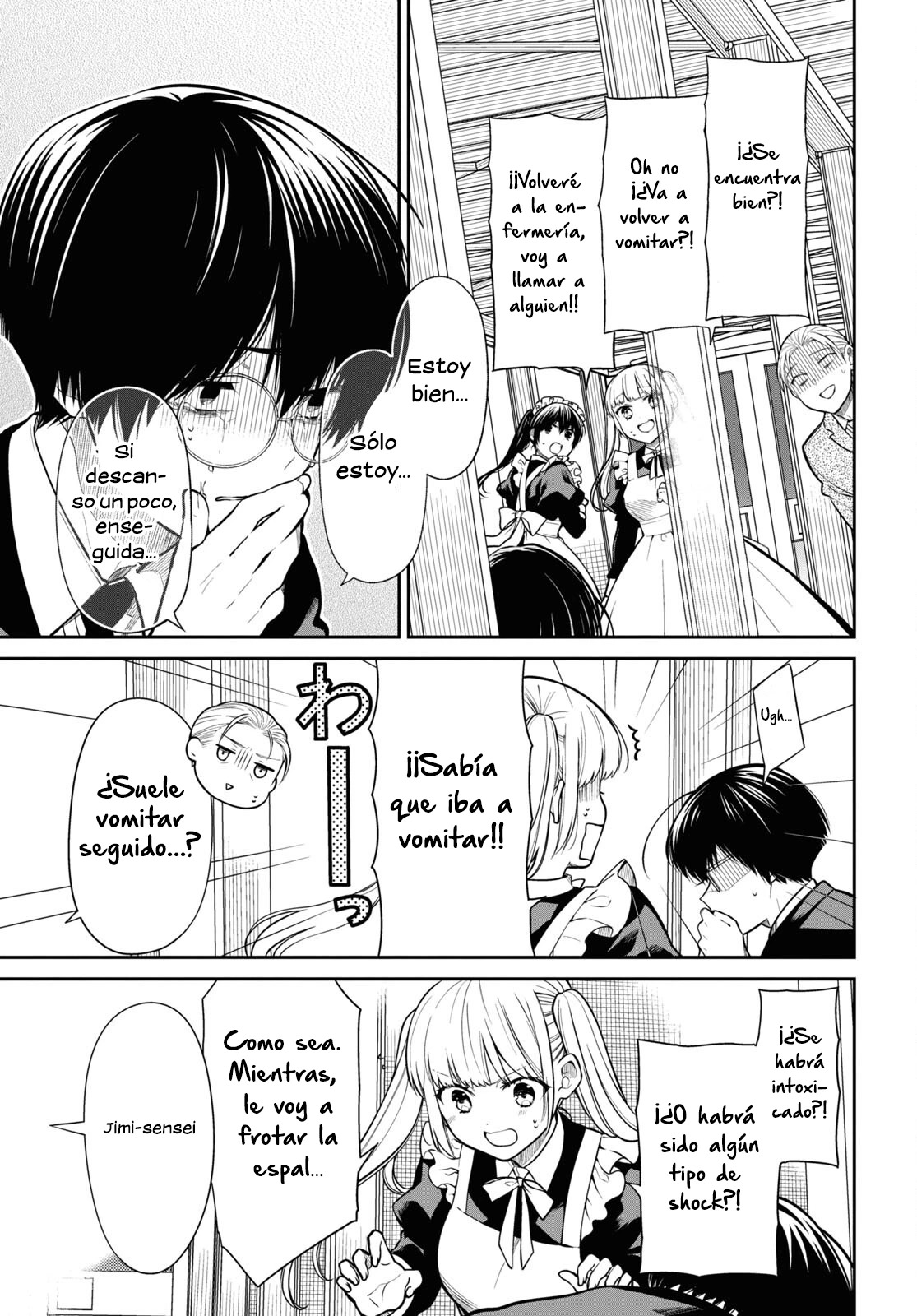 1-nen A-gumi no Monster Capitulo 68 página 20