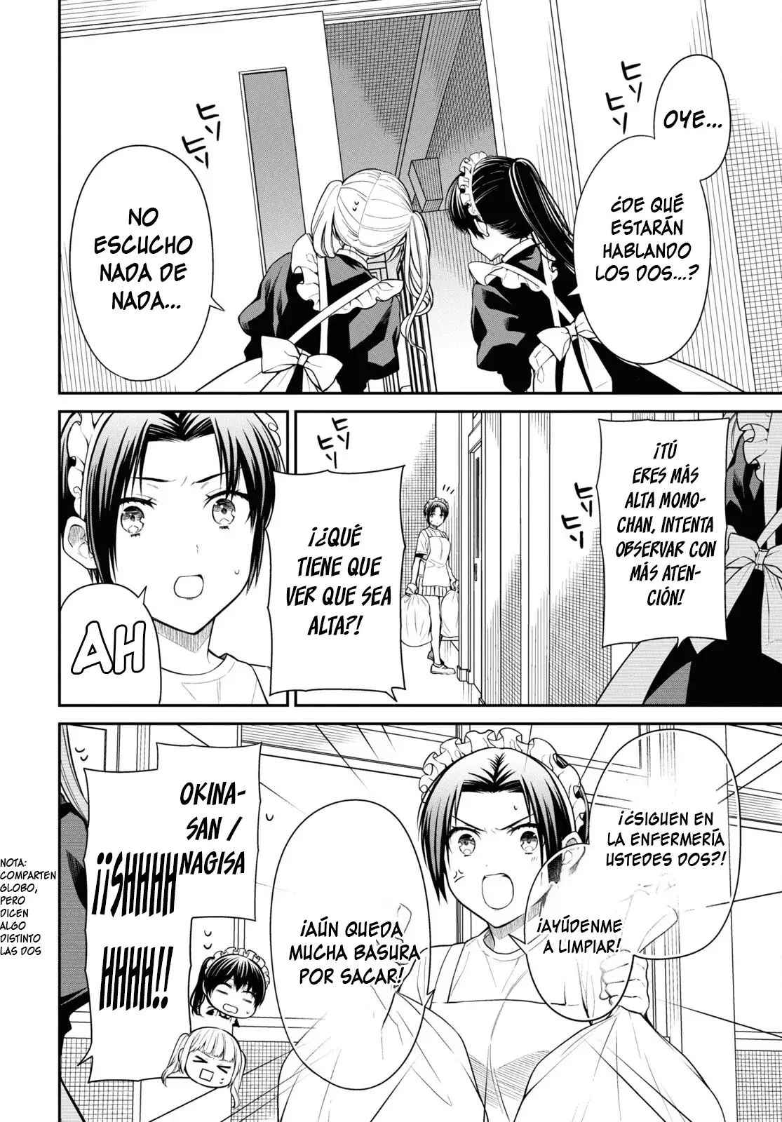 1-nen A-gumi no Monster Capitulo 69 página 10