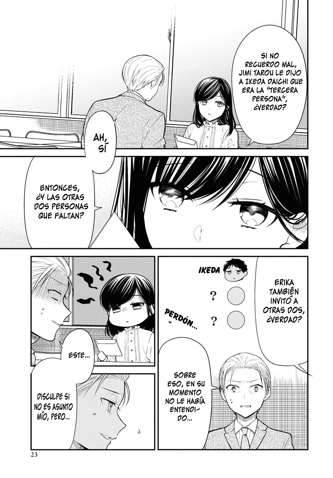 1-nen A-gumi no Monster Capitulo 69 página 19