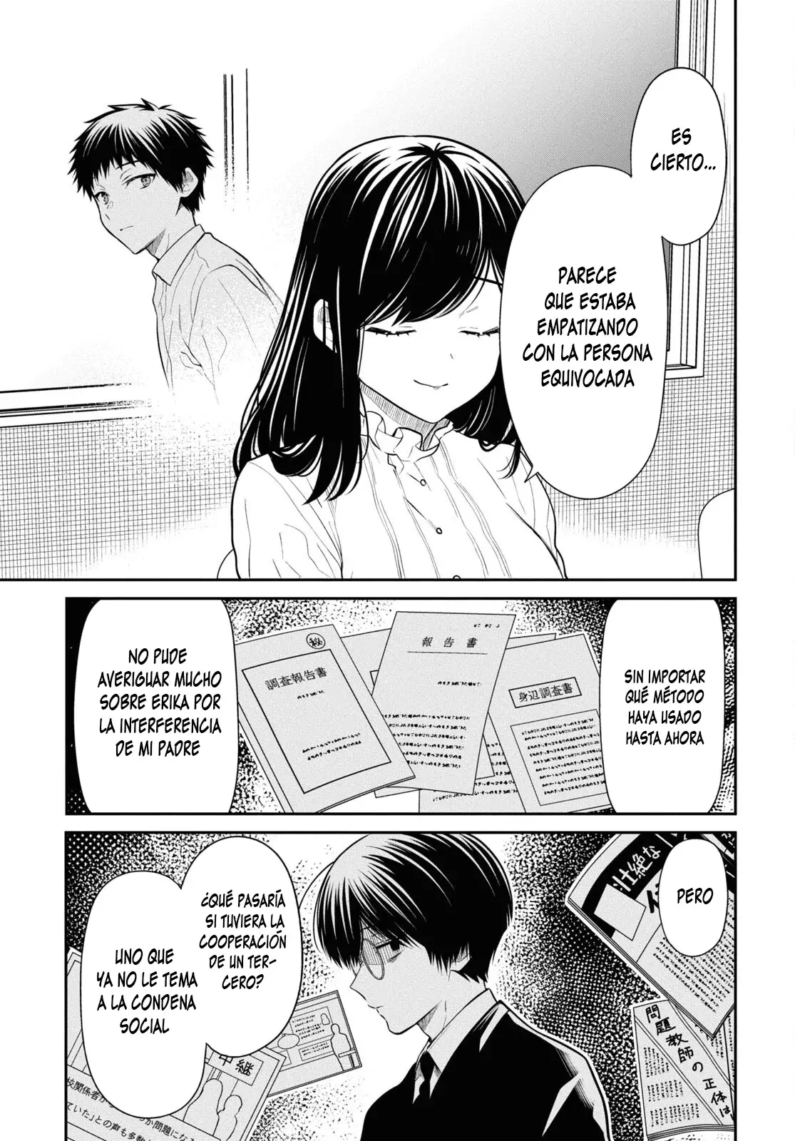 1-nen A-gumi no Monster Capitulo 69 página 27