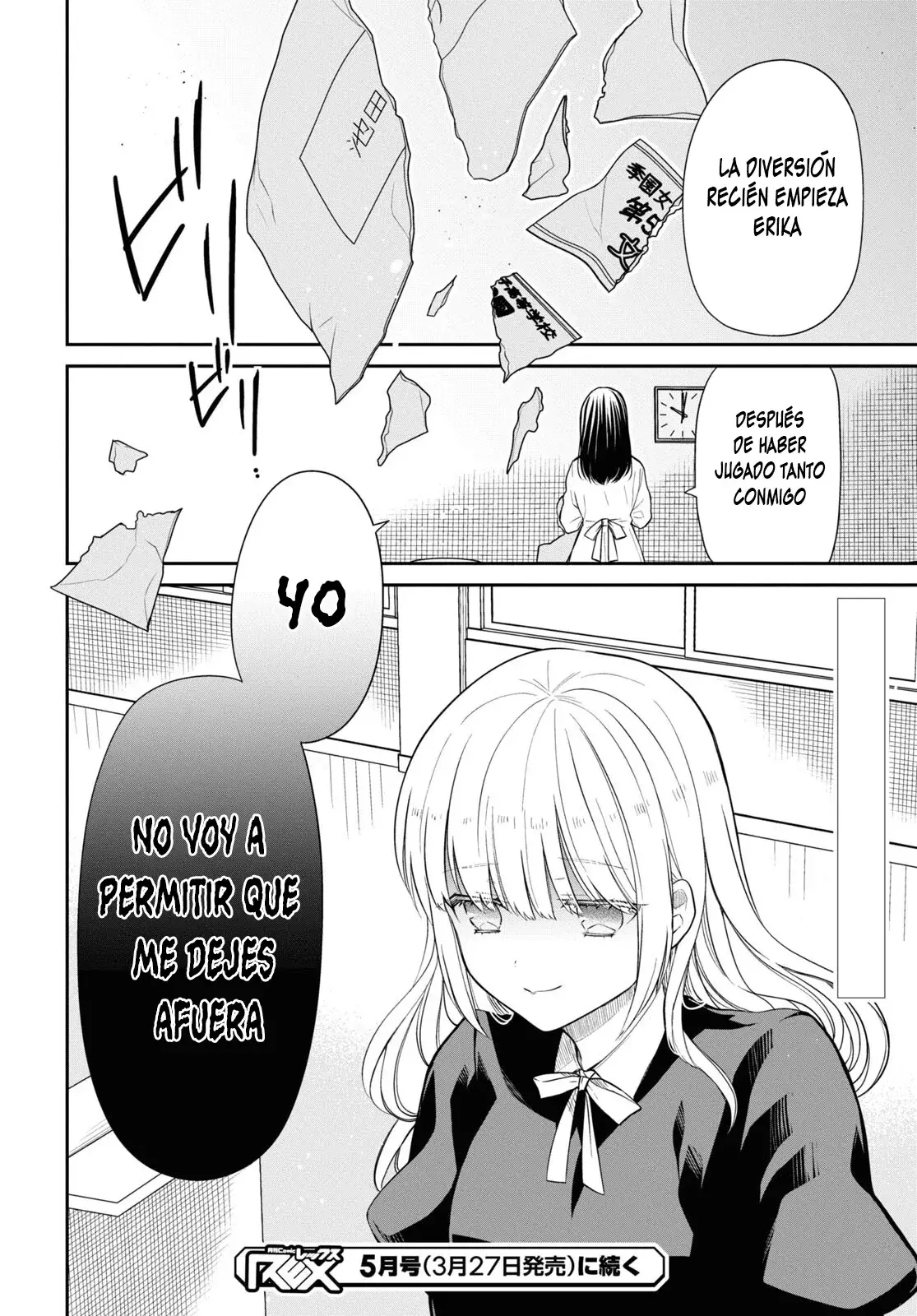1-nen A-gumi no Monster Capitulo 69 página 28