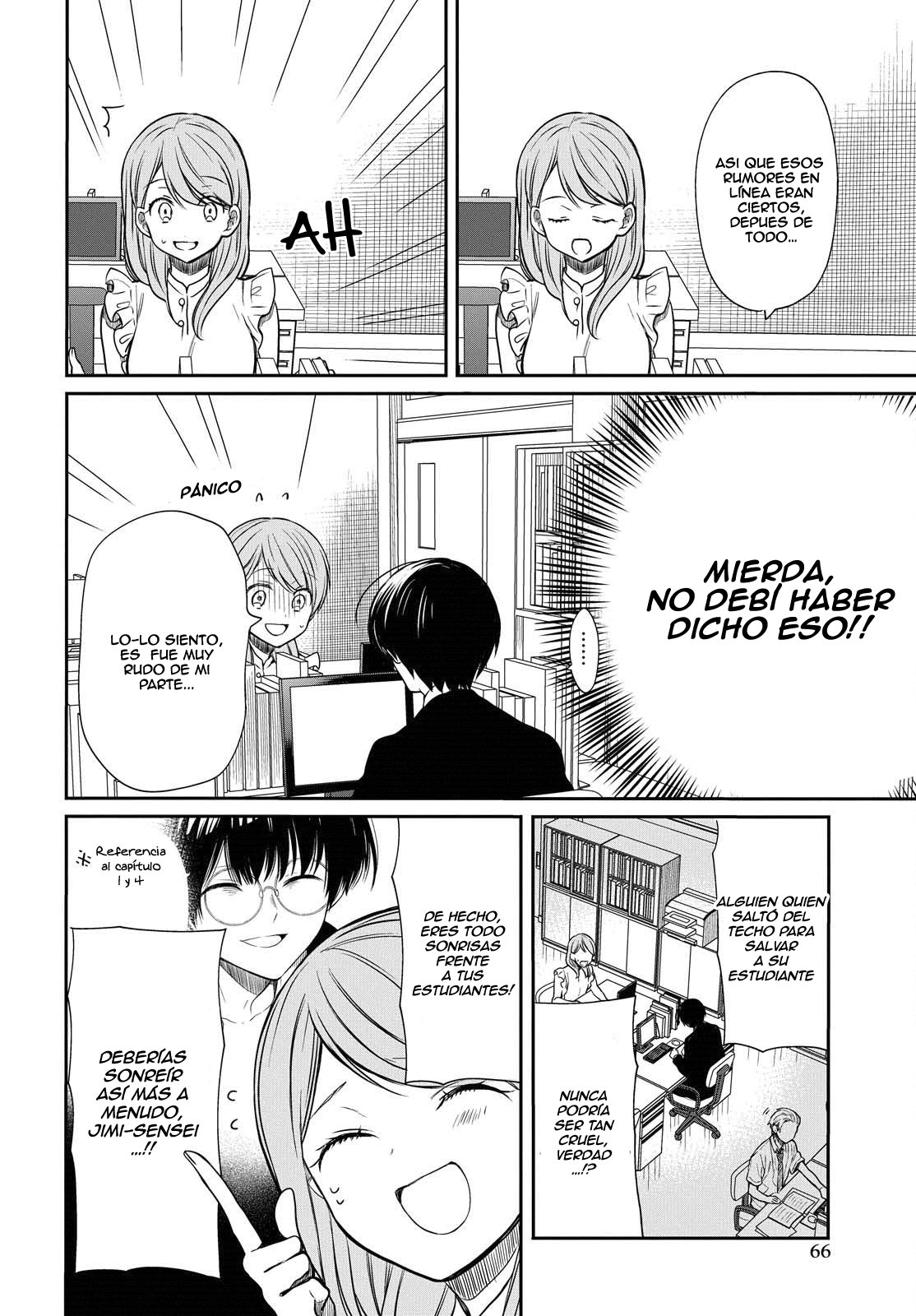 1-nen A-gumi no Monster Capitulo 7: ¿Sensei, eres real? página 13