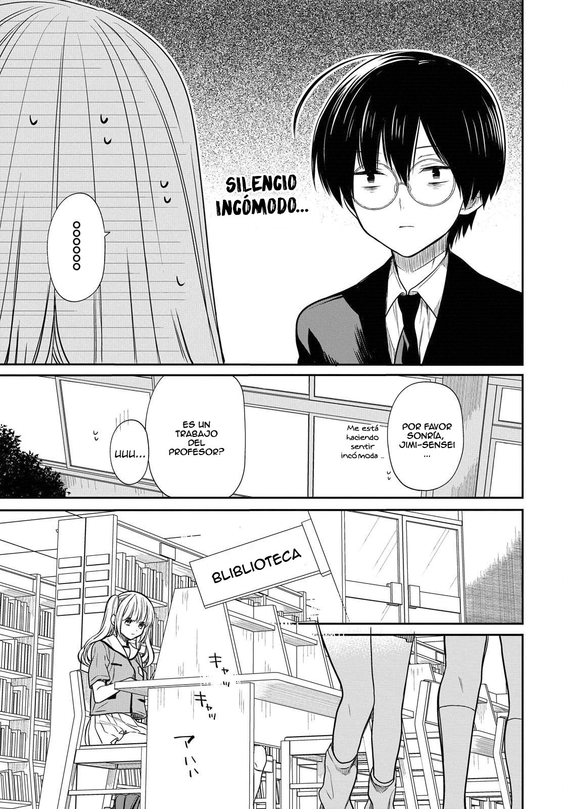 1-nen A-gumi no Monster Capitulo 7: ¿Sensei, eres real? página 14