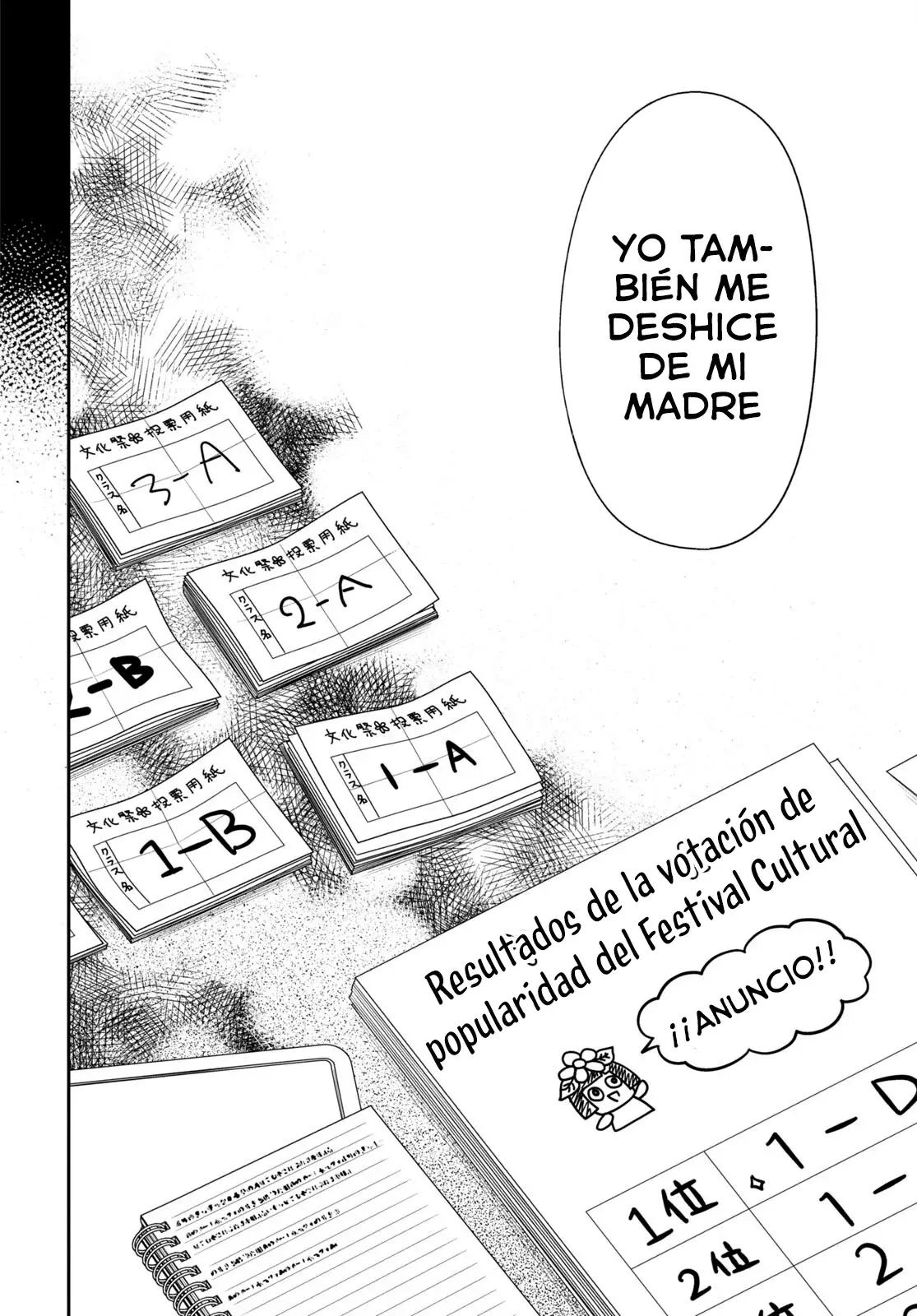 1-nen A-gumi no Monster Capitulo 70 página 24