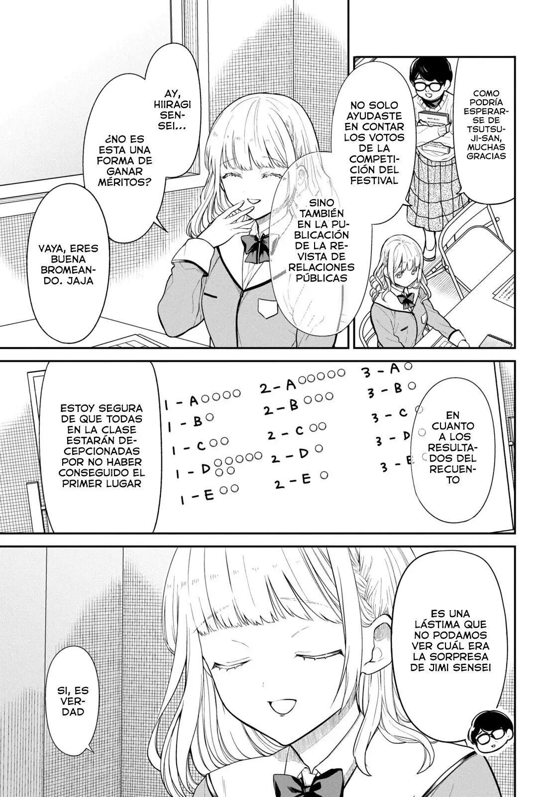1-nen A-gumi no Monster Capitulo 70 página 25