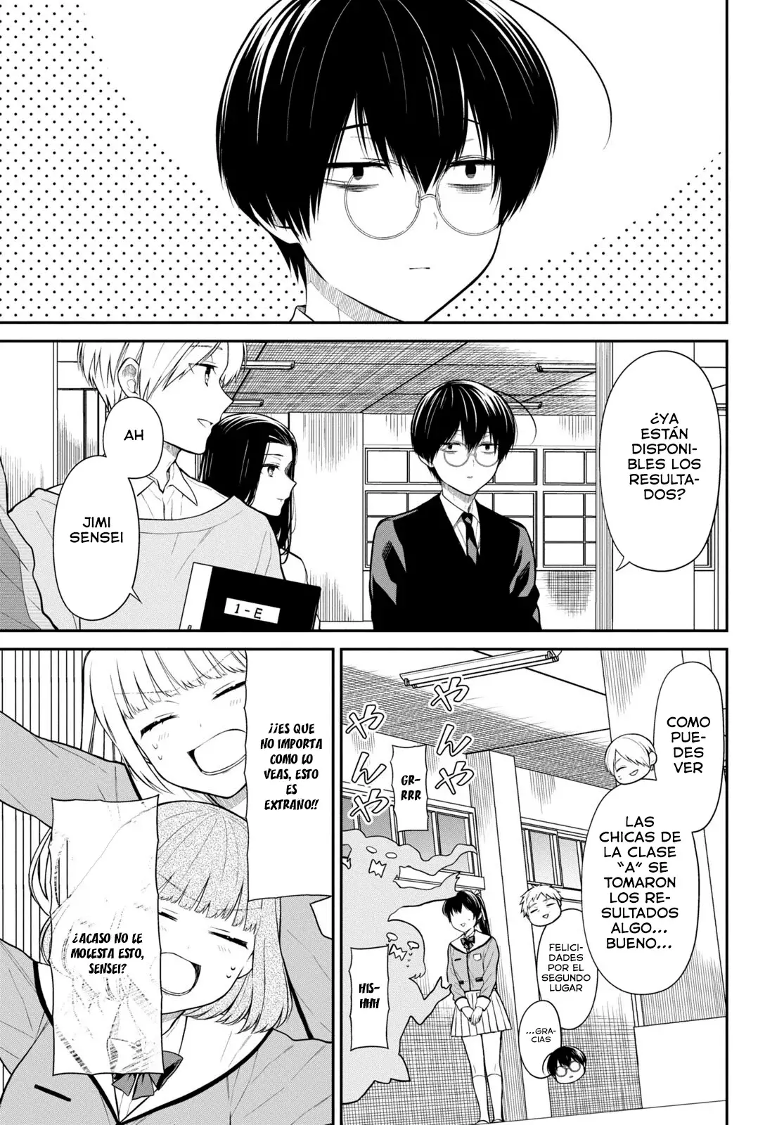 1-nen A-gumi no Monster Capitulo 70 página 7