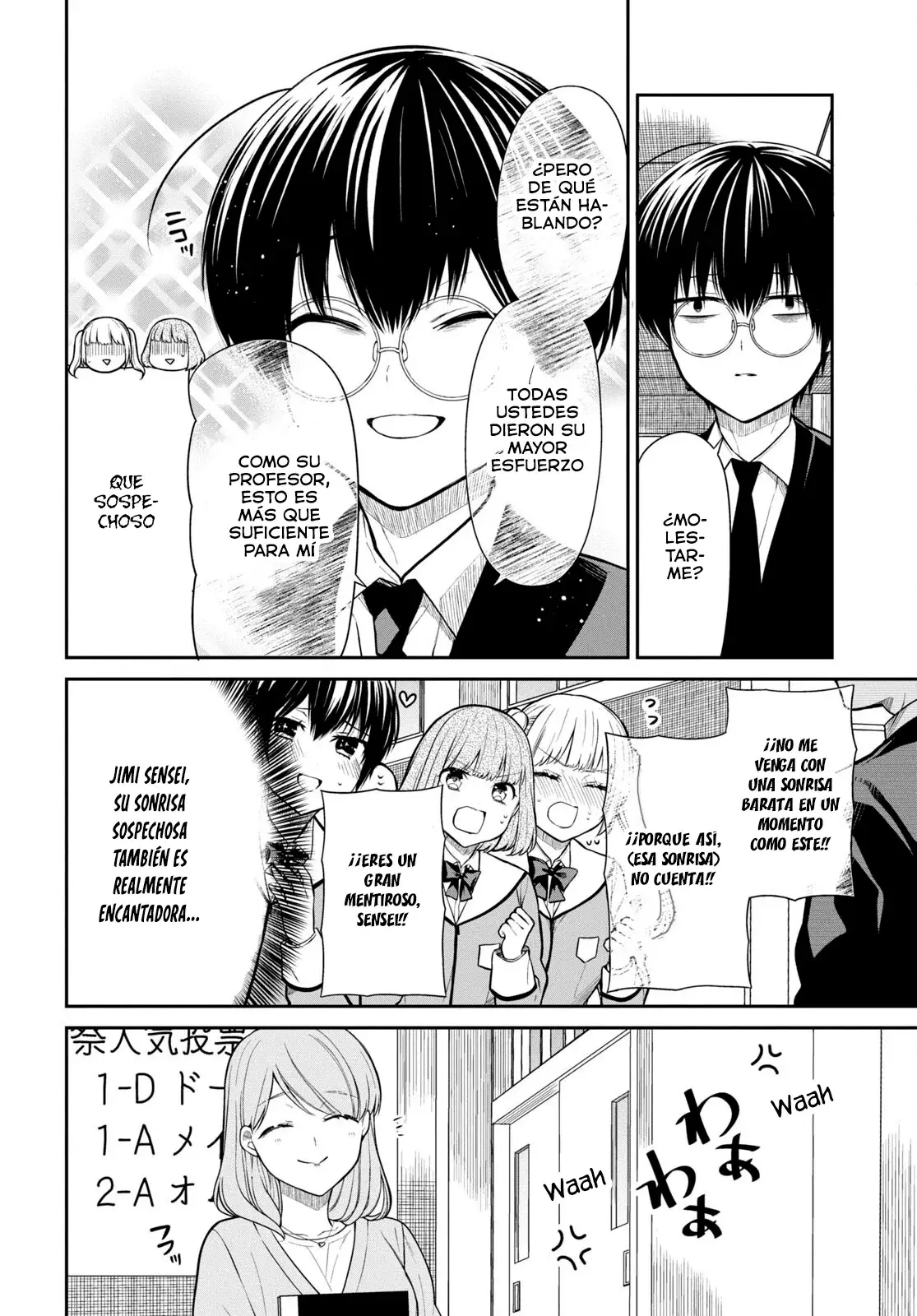 1-nen A-gumi no Monster Capitulo 70 página 8