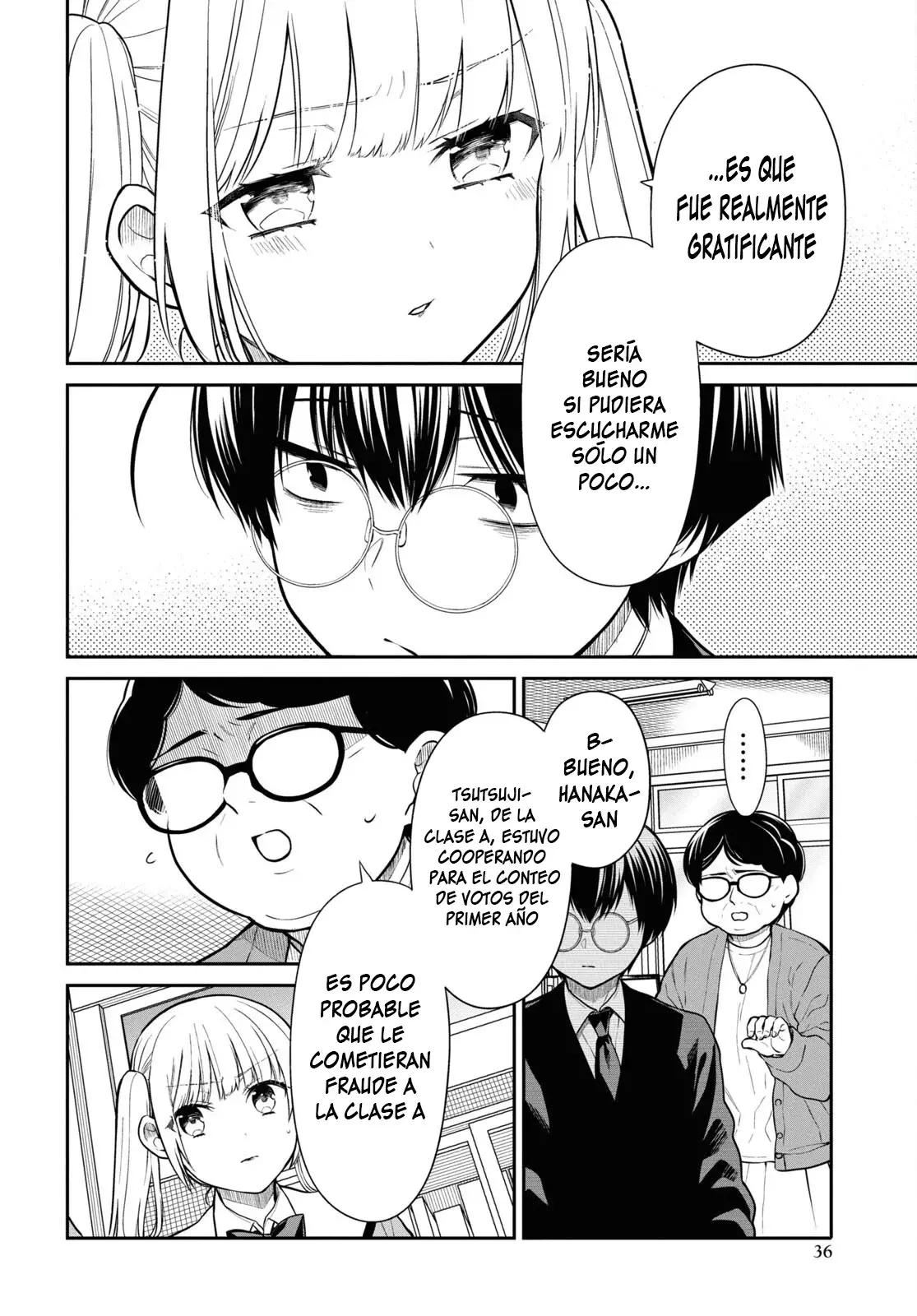 1-nen A-gumi no Monster Capitulo 71 página 16