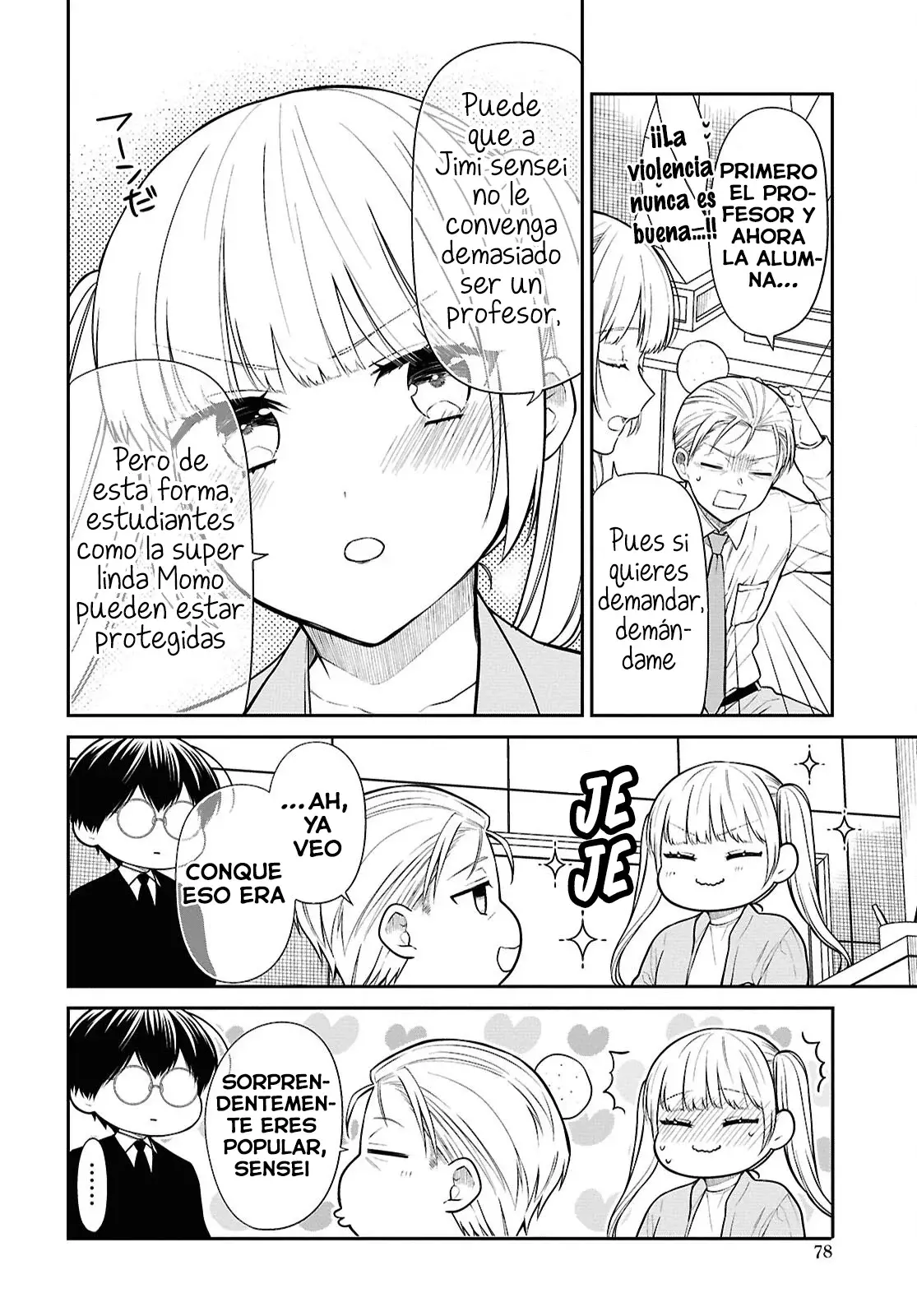 1-nen A-gumi no Monster Capitulo 72 página 26