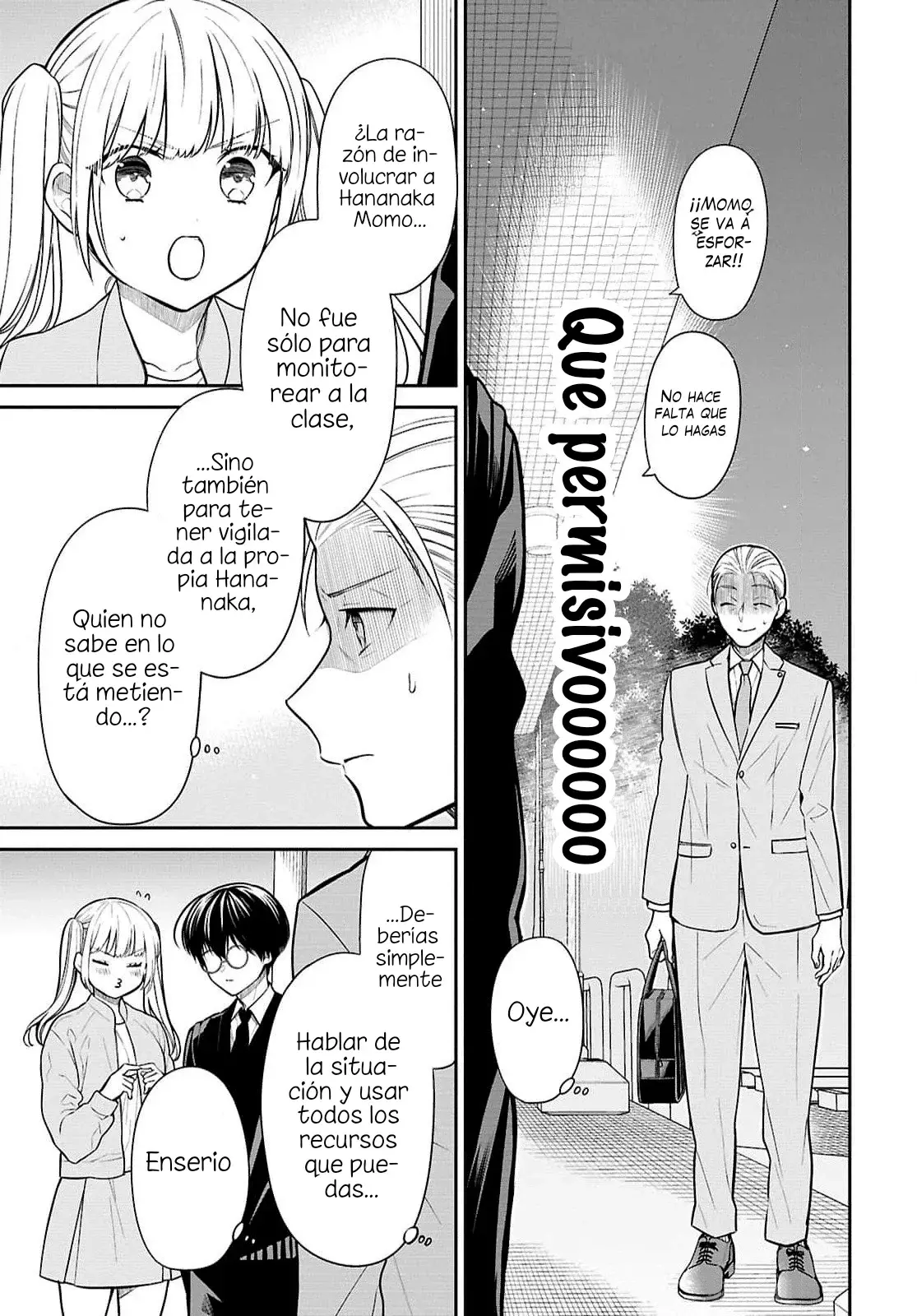 1-nen A-gumi no Monster Capitulo 73 página 25