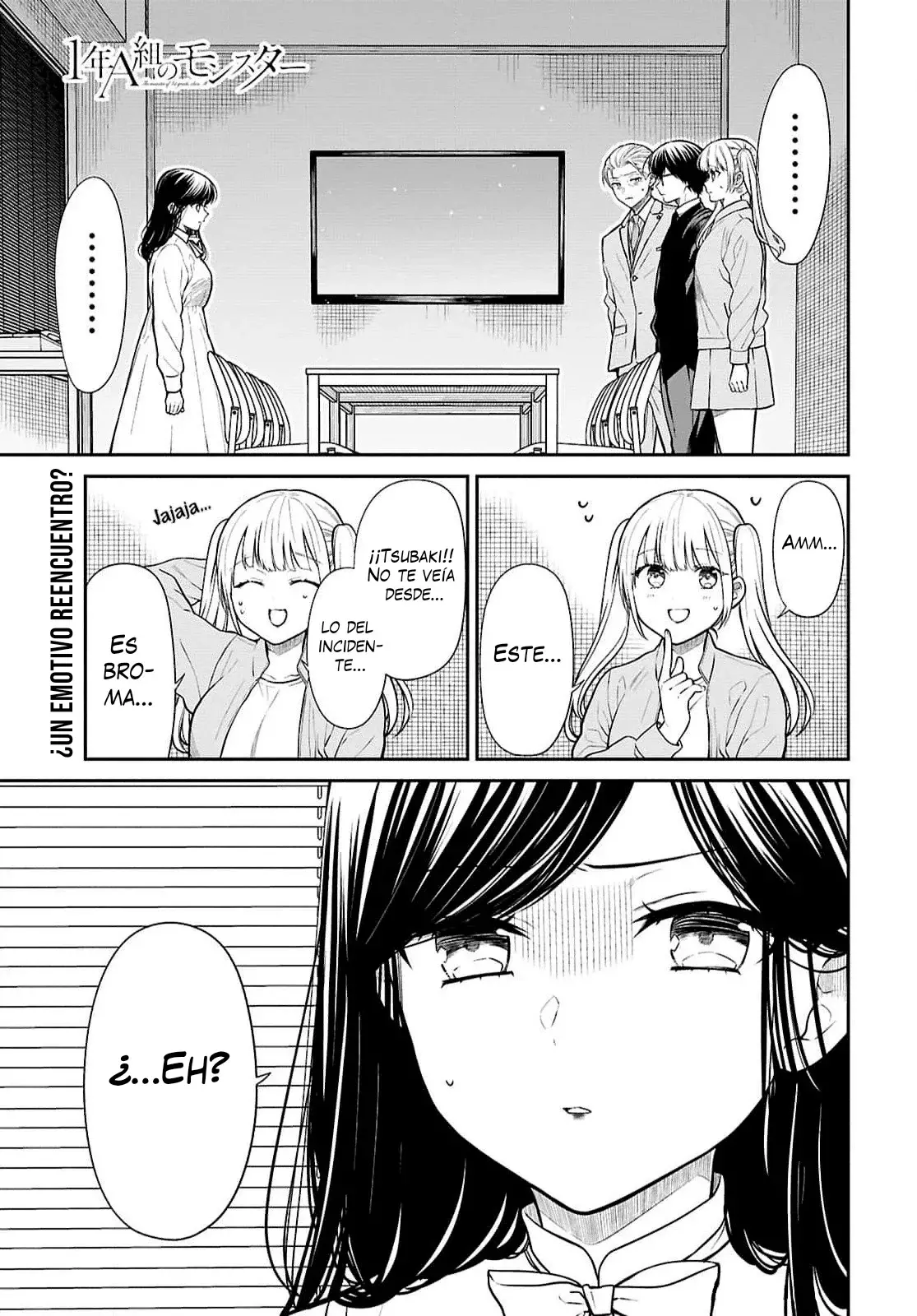 1-nen A-gumi no Monster Capitulo 73 página 3