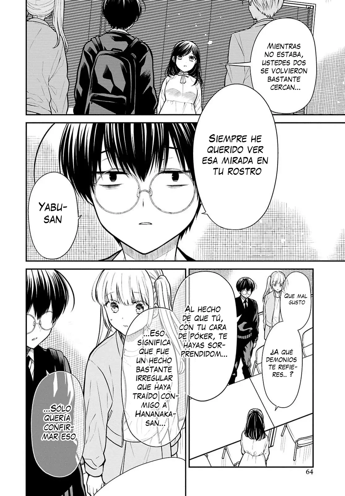 1-nen A-gumi no Monster Capitulo 73 página 6
