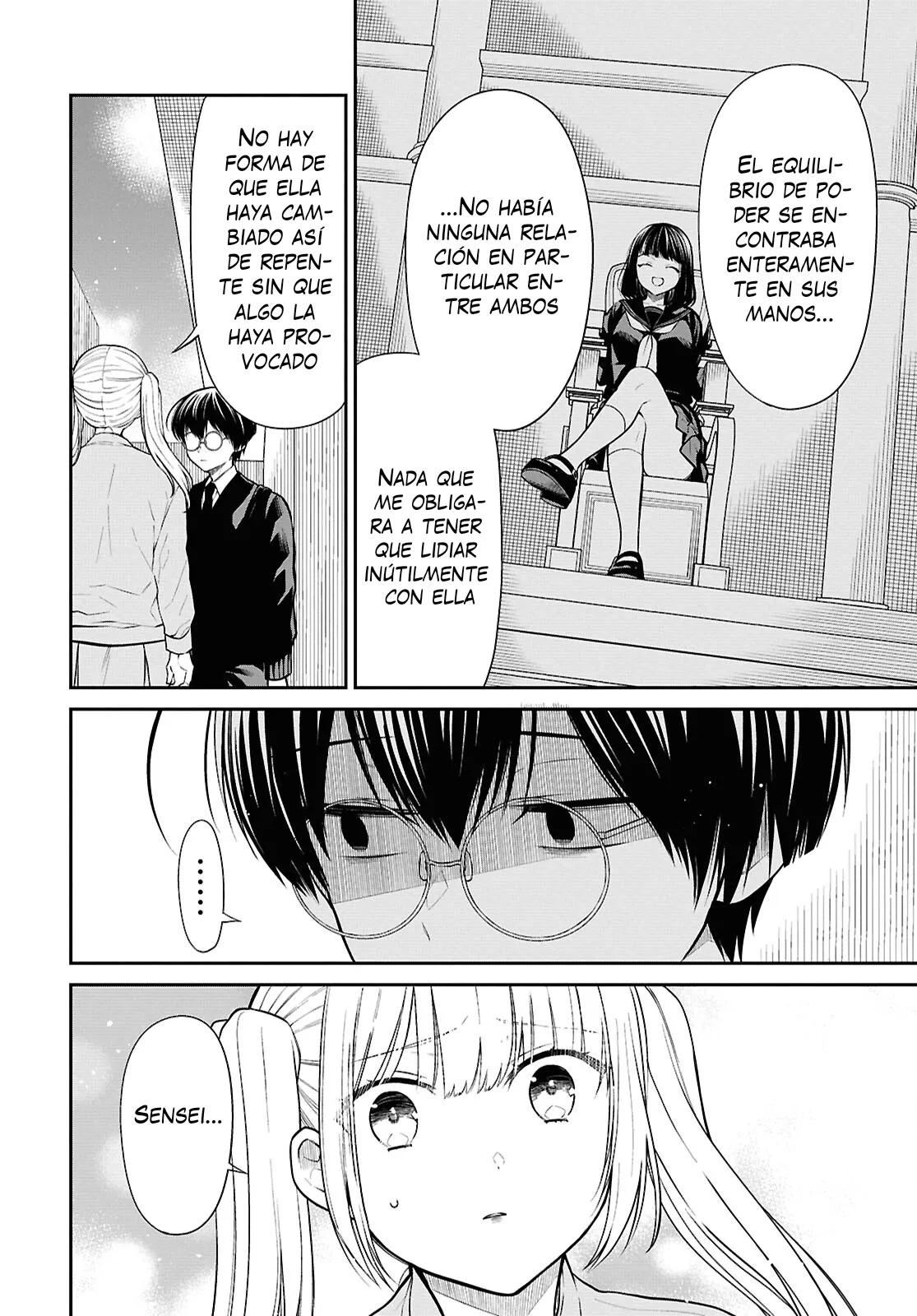 1-nen A-gumi no Monster Capitulo 74 página 12