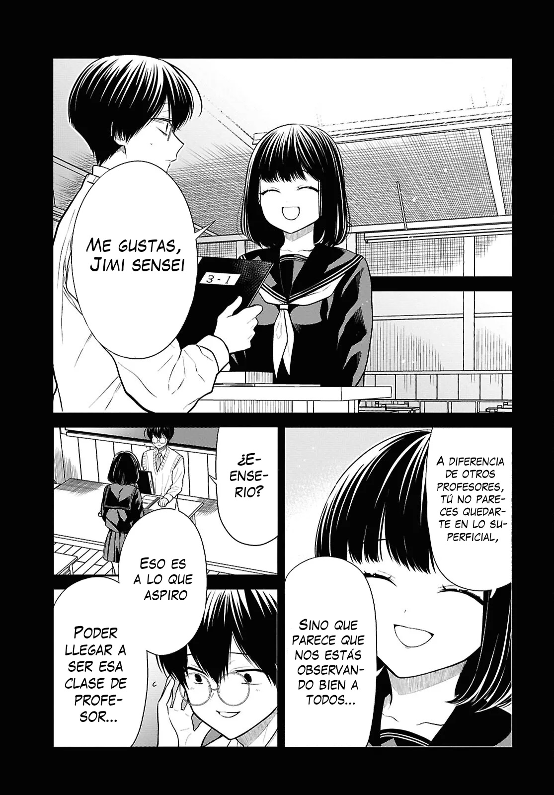 1-nen A-gumi no Monster Capitulo 74 página 15