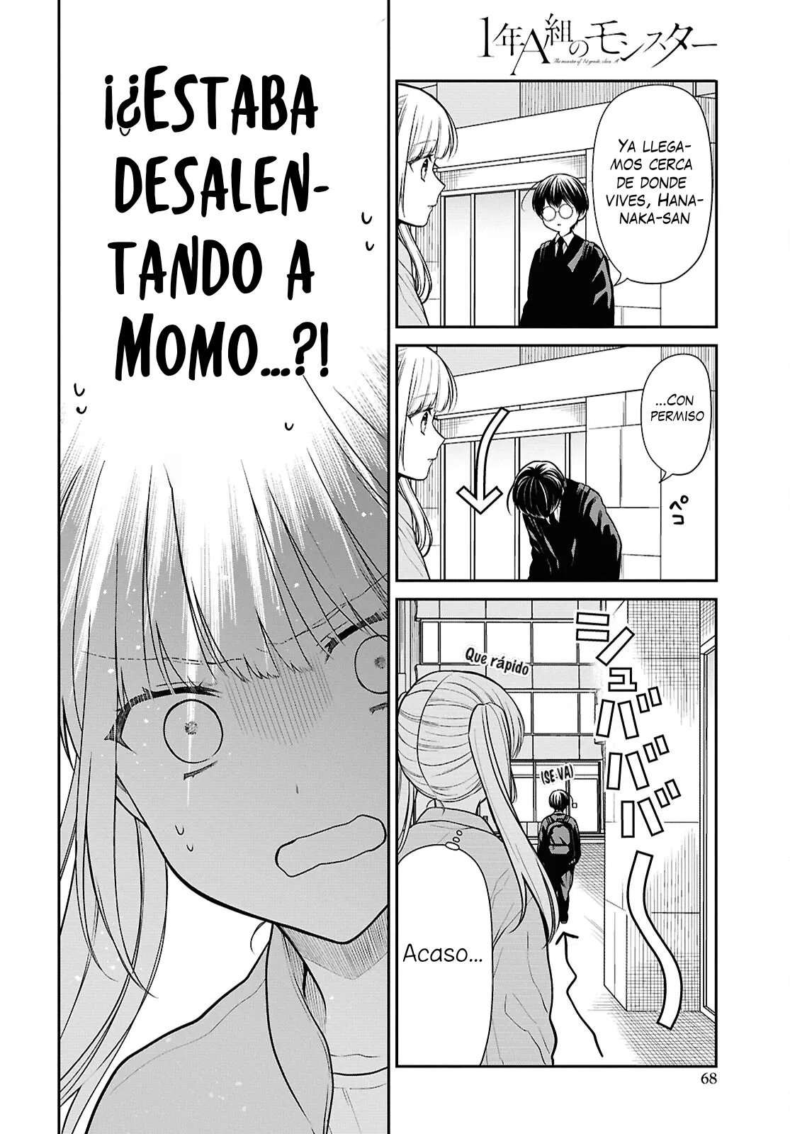 1-nen A-gumi no Monster Capitulo 74 página 24