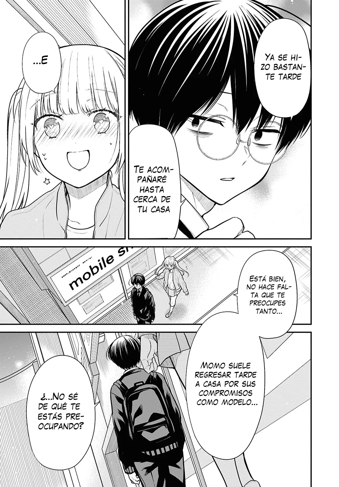 1-nen A-gumi no Monster Capitulo 74 página 7