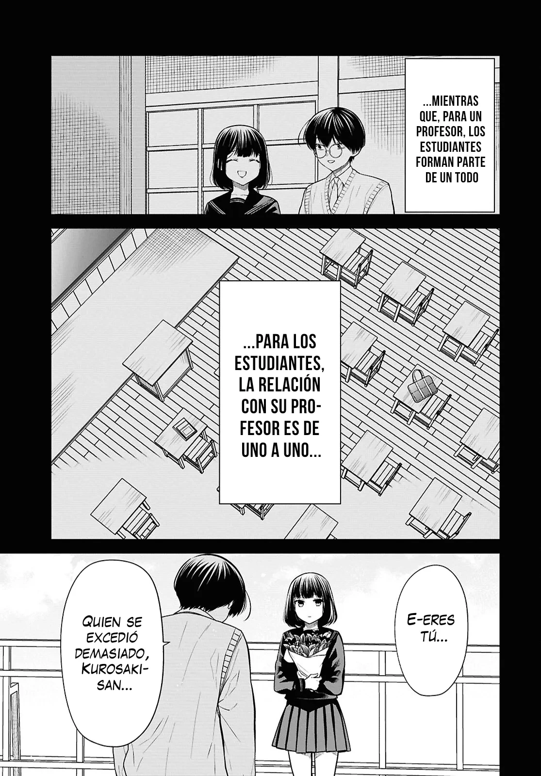 1-nen A-gumi no Monster Capitulo 75 página 10