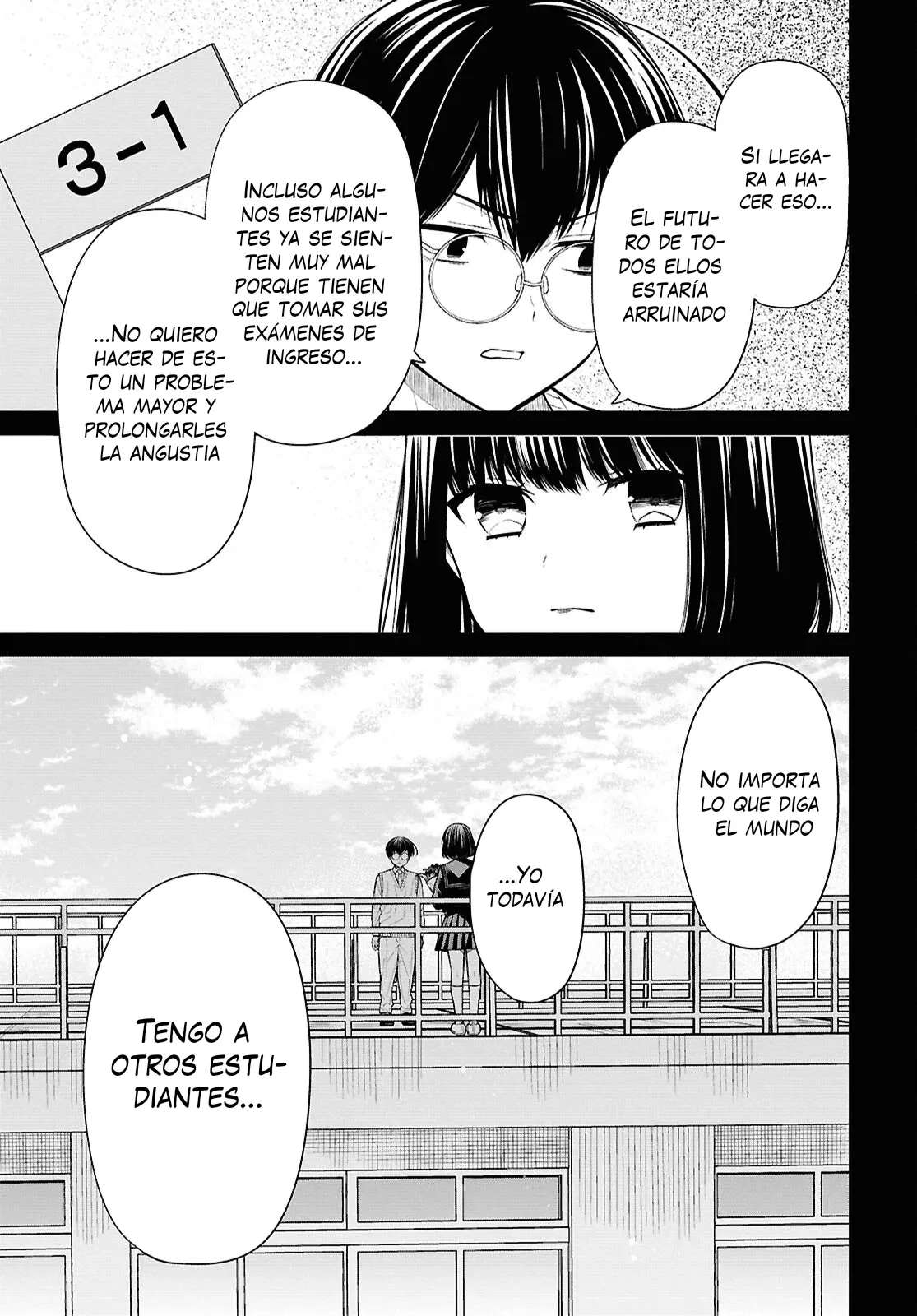 1-nen A-gumi no Monster Capitulo 75 página 8