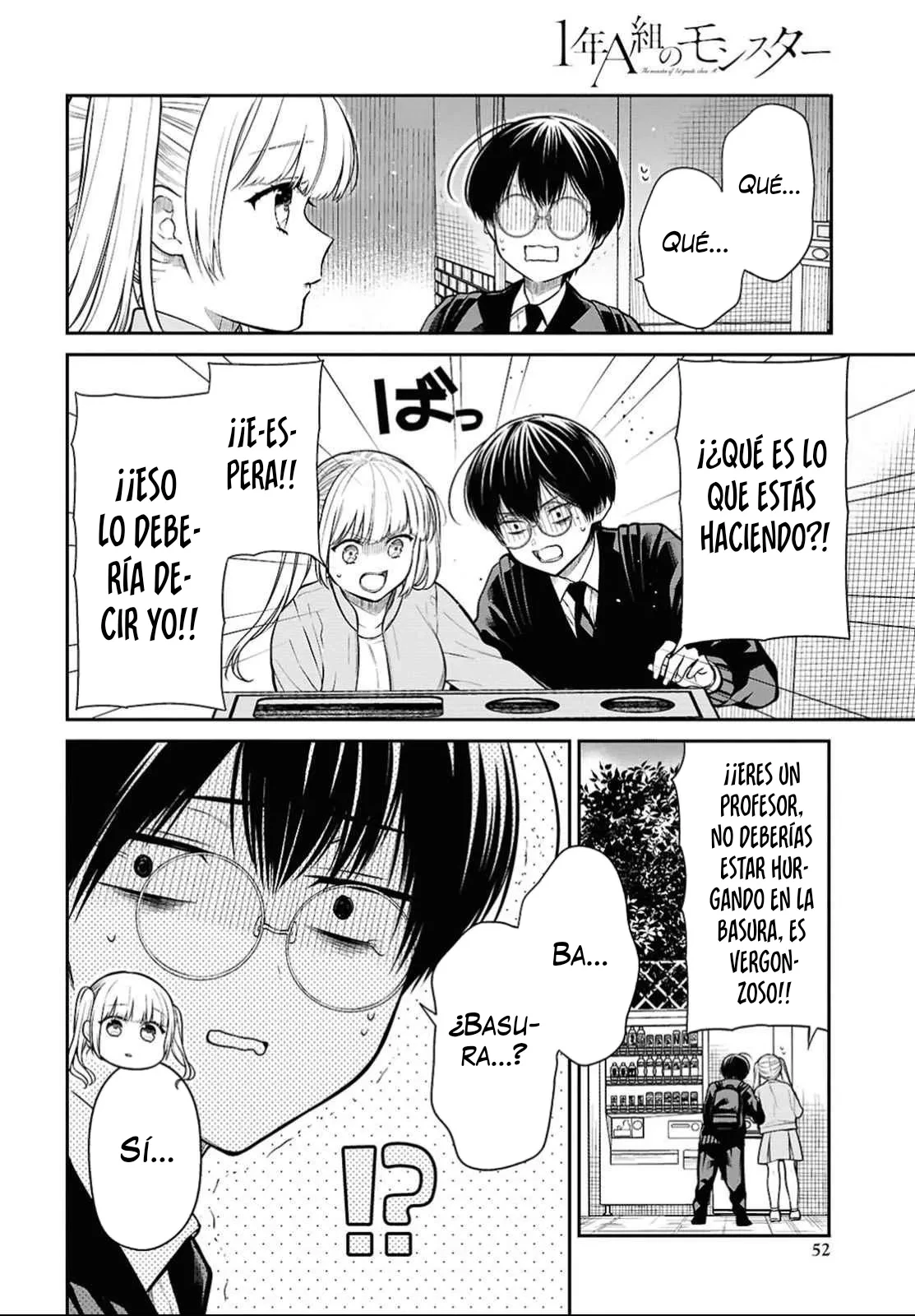 1-nen A-gumi no Monster Capitulo 76 página 24