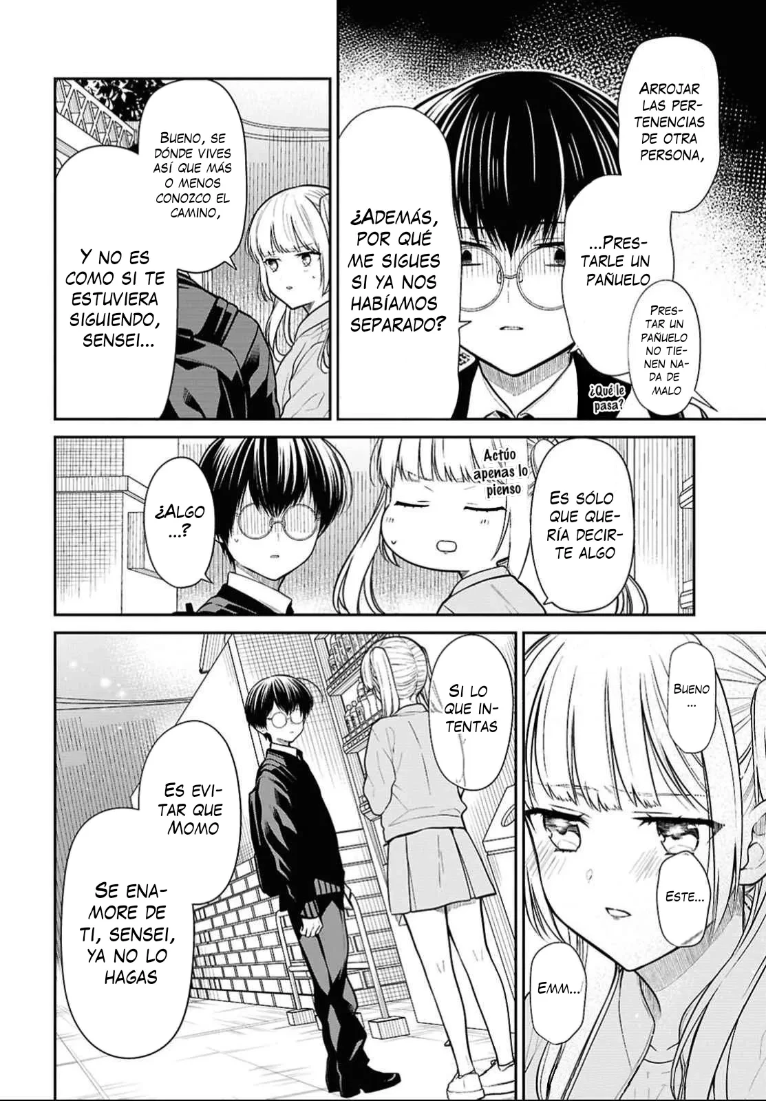 1-nen A-gumi no Monster Capitulo 76 página 28