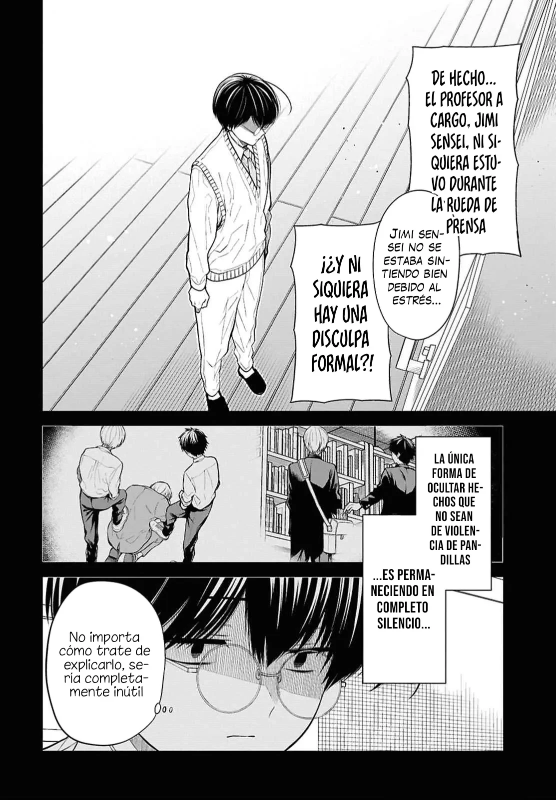 1-nen A-gumi no Monster Capitulo 76 página 8