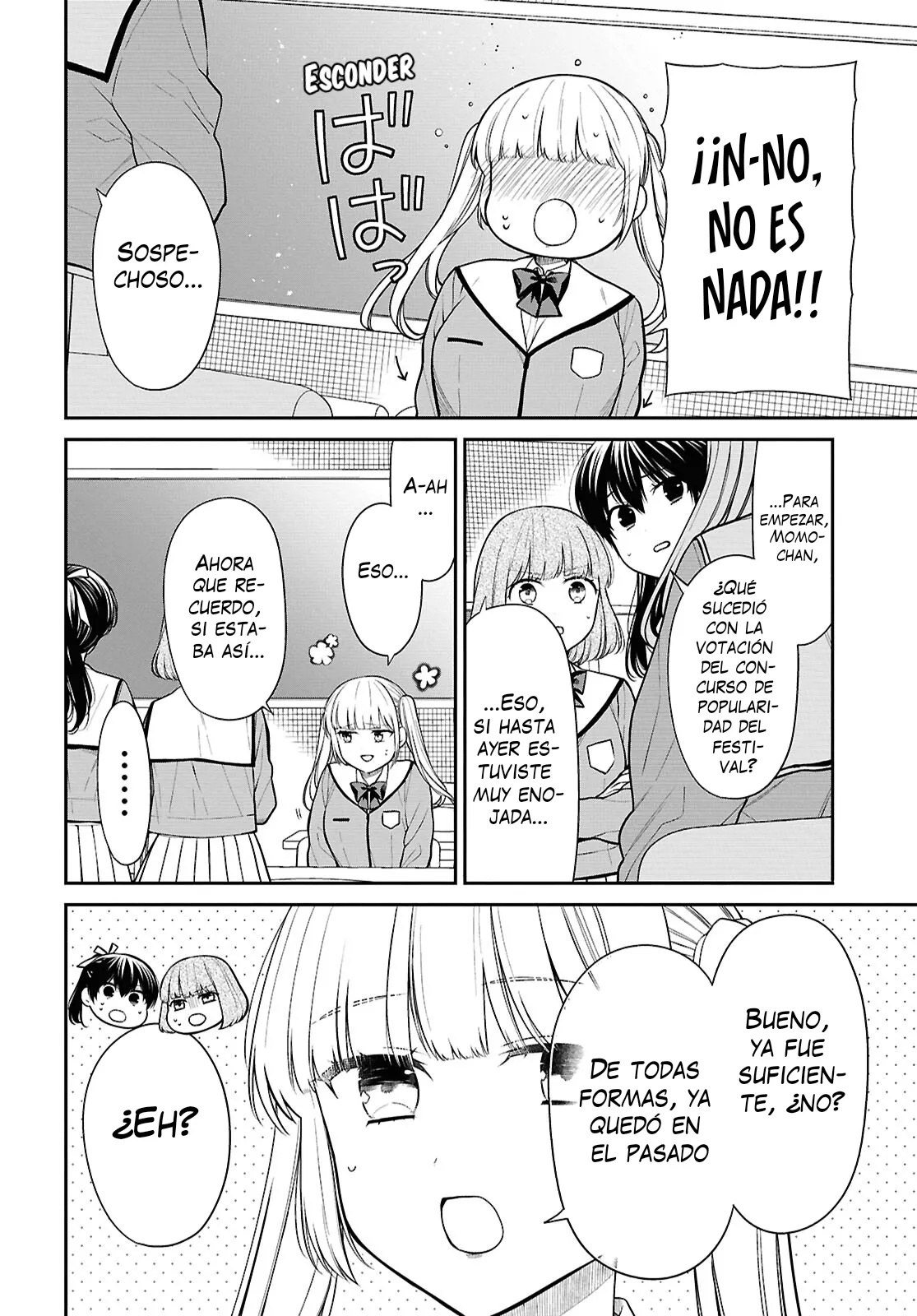 1-nen A-gumi no Monster Capitulo 77 página 10