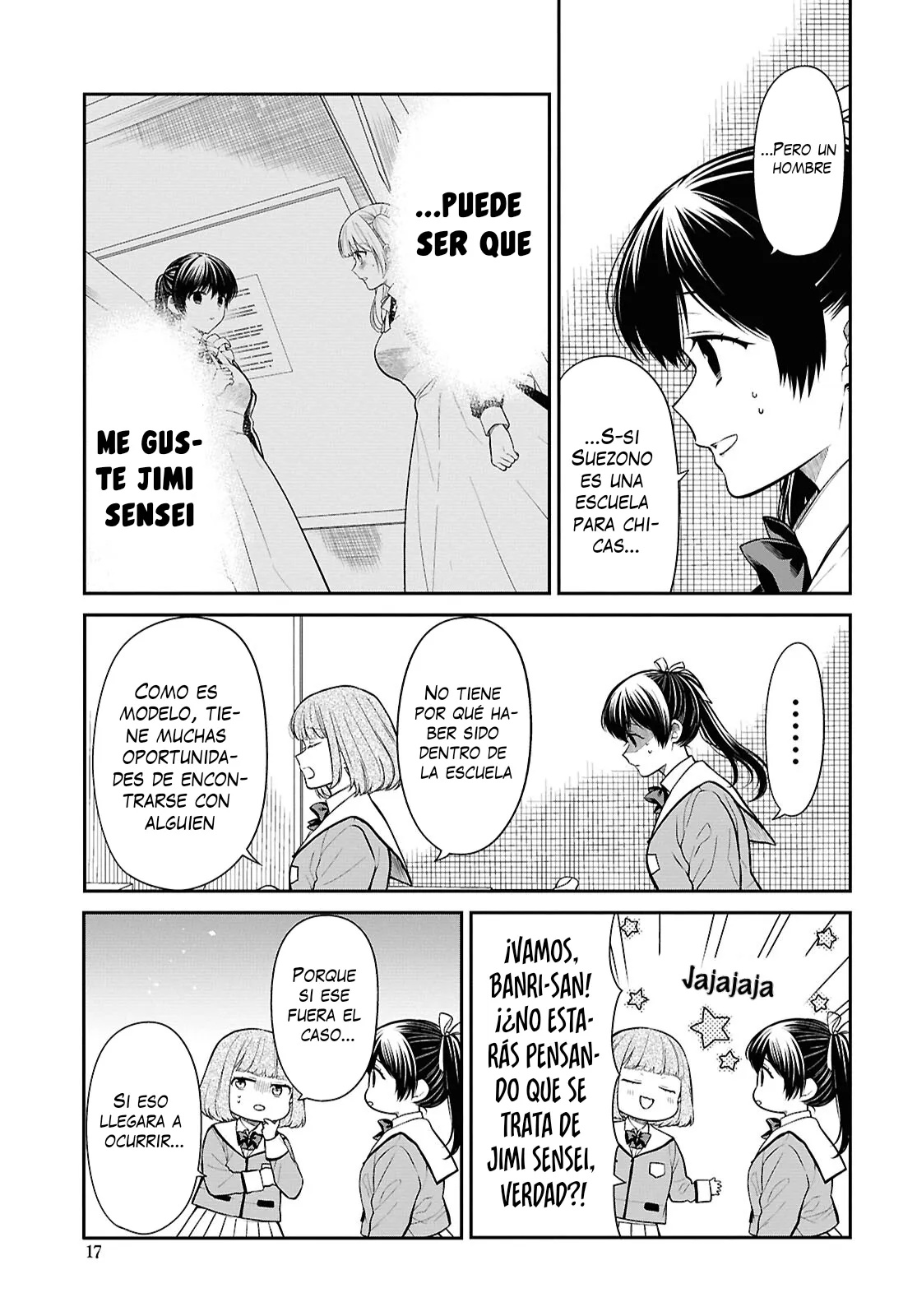 1-nen A-gumi no Monster Capitulo 77 página 13