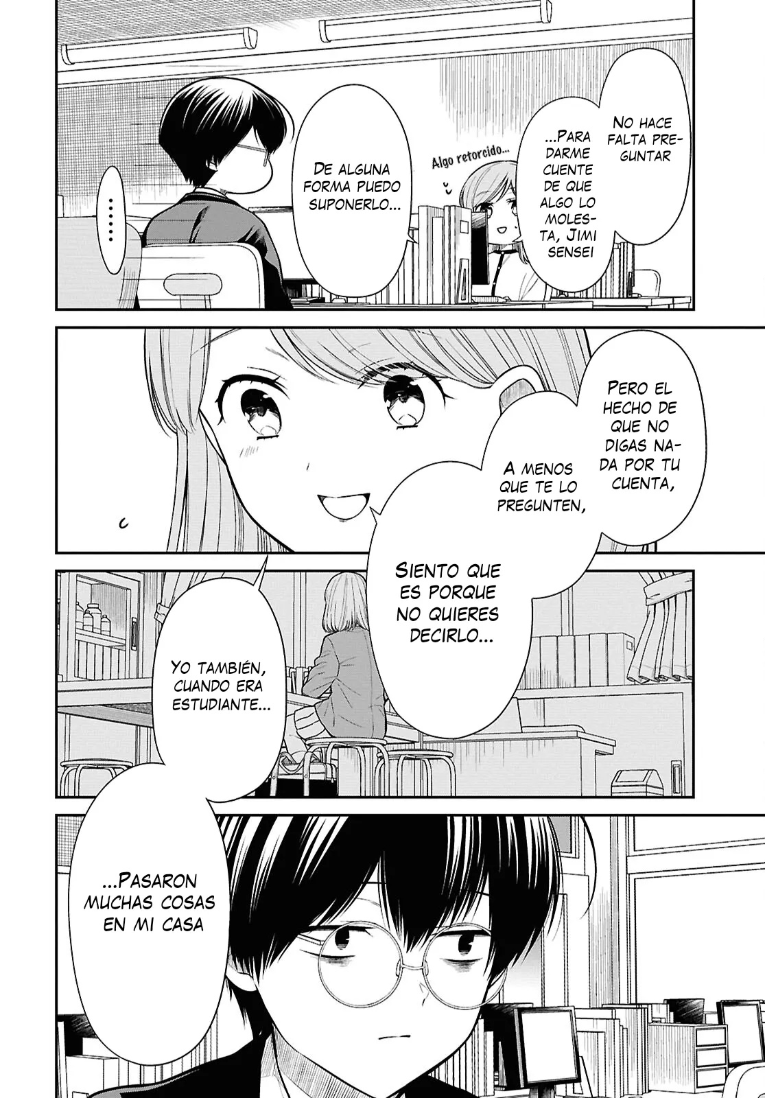1-nen A-gumi no Monster Capitulo 77 página 18