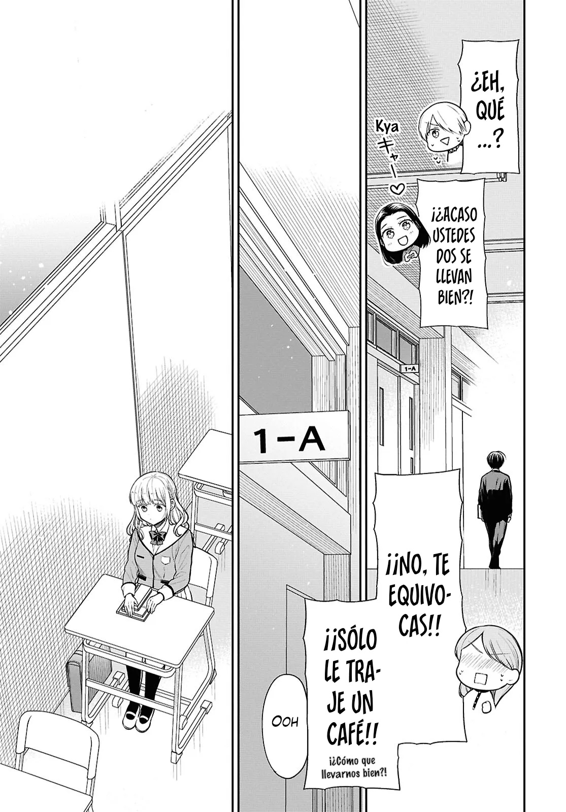 1-nen A-gumi no Monster Capitulo 77 página 21
