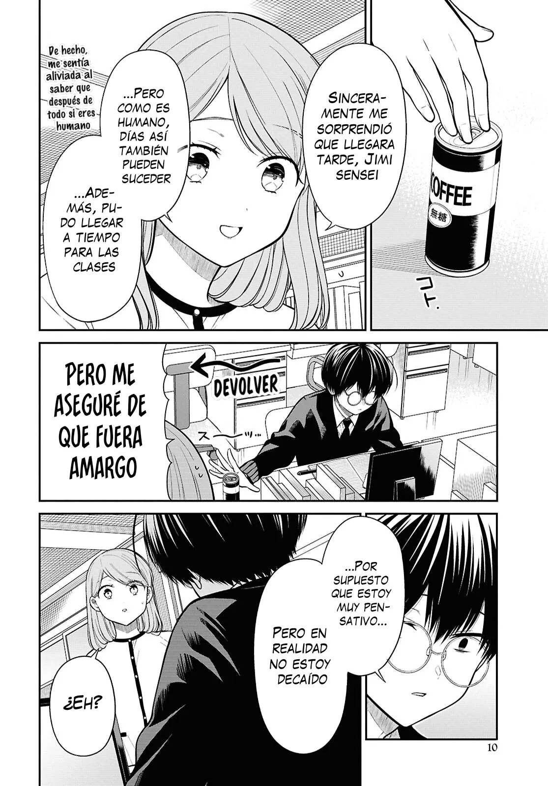 1-nen A-gumi no Monster Capitulo 77 página 6