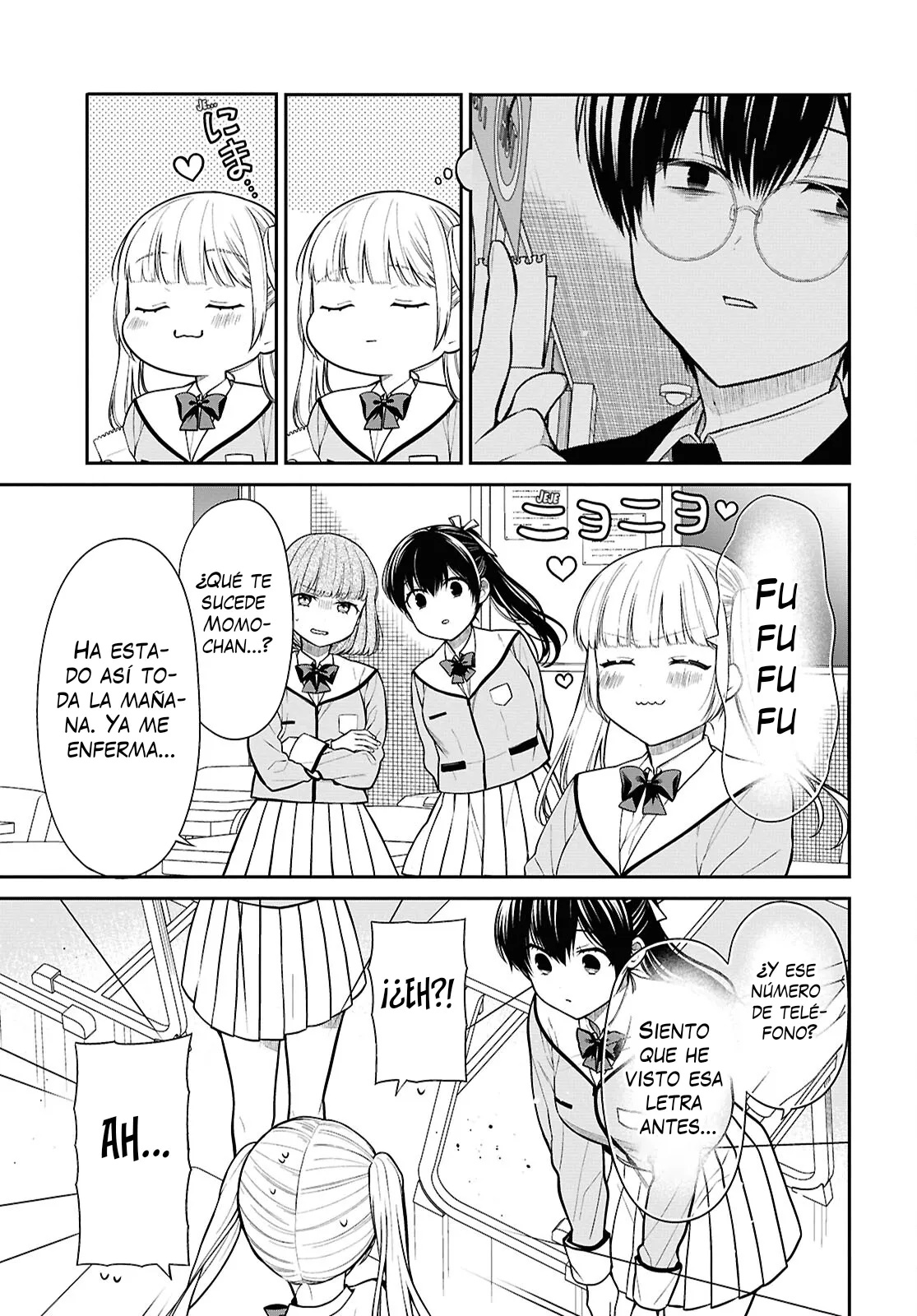 1-nen A-gumi no Monster Capitulo 77 página 9