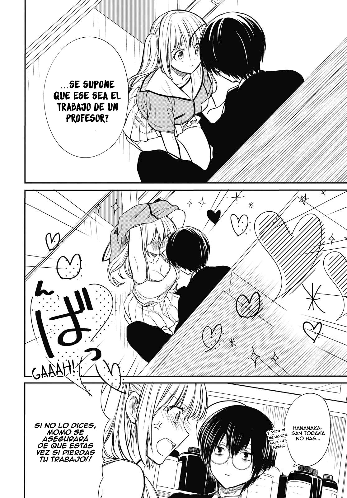 1-nen A-gumi no Monster Capitulo 8: Sensei, dígame linda página 17