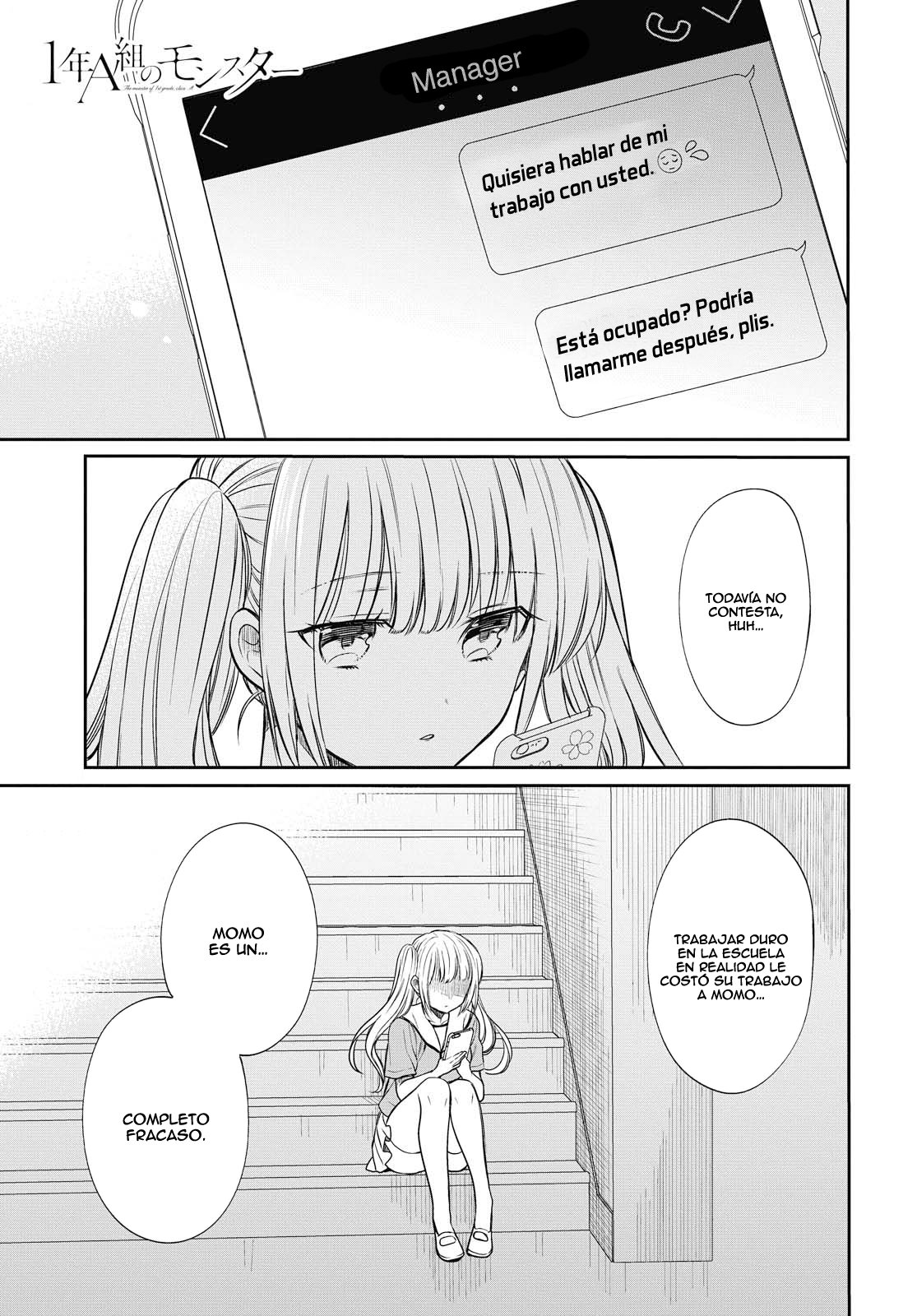 1-nen A-gumi no Monster Capitulo 8: Sensei, dígame linda página 2