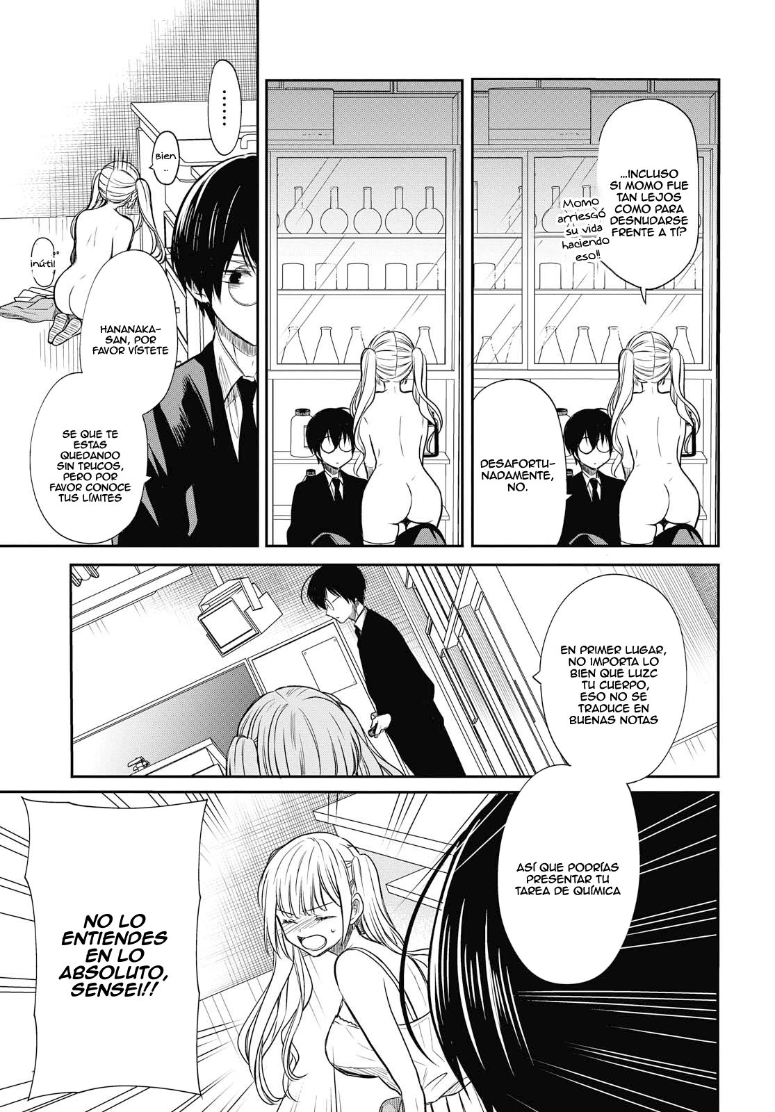 1-nen A-gumi no Monster Capitulo 8: Sensei, dígame linda página 20