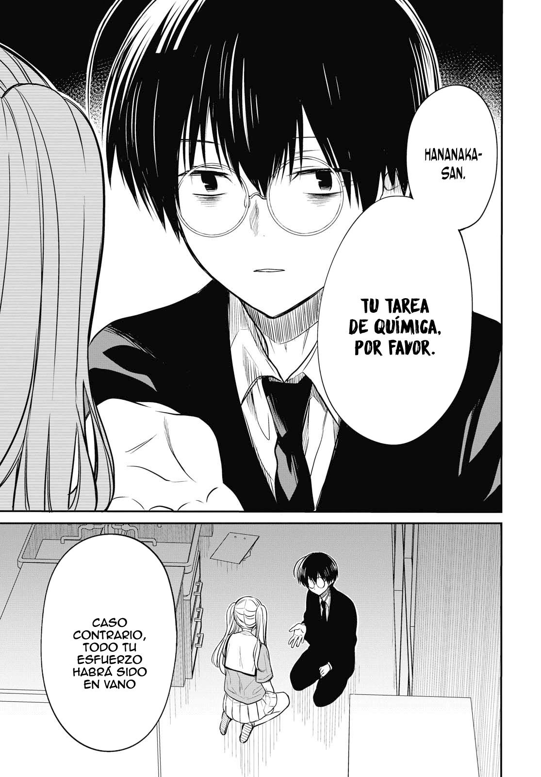 1-nen A-gumi no Monster Capitulo 8: Sensei, dígame linda página 24
