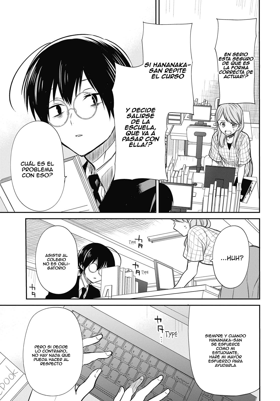 1-nen A-gumi no Monster Capitulo 8: Sensei, dígame linda página 26