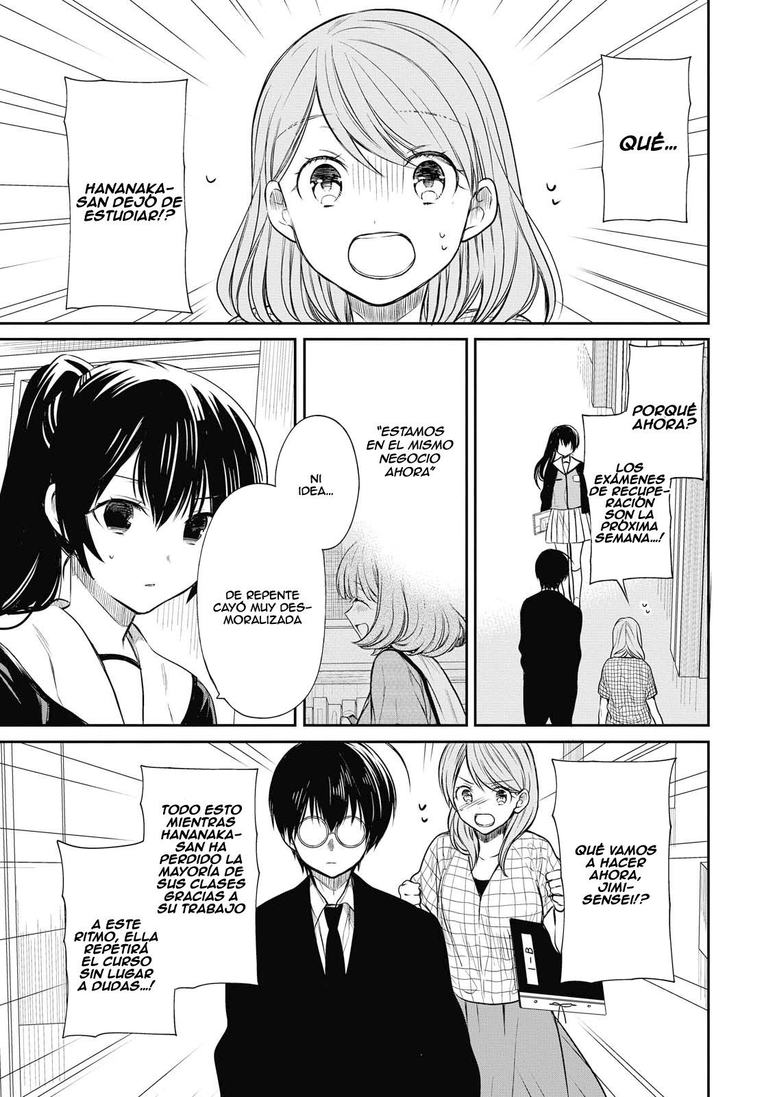 1-nen A-gumi no Monster Capitulo 8: Sensei, dígame linda página 4