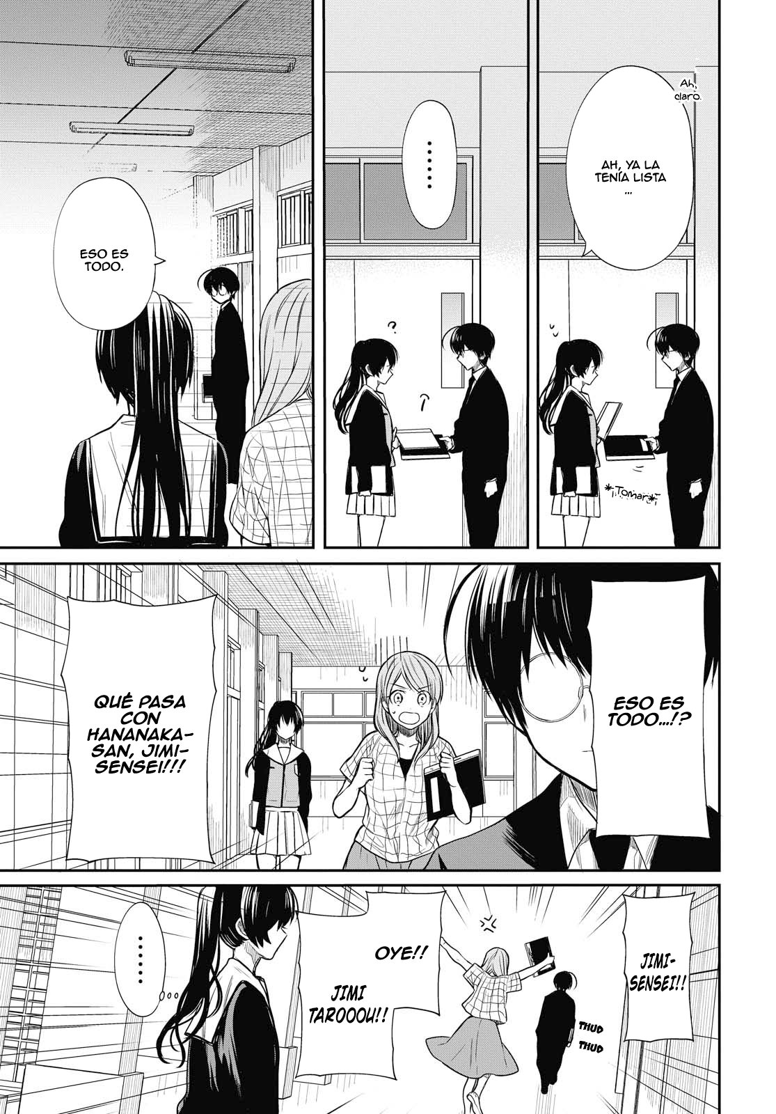 1-nen A-gumi no Monster Capitulo 8: Sensei, dígame linda página 6