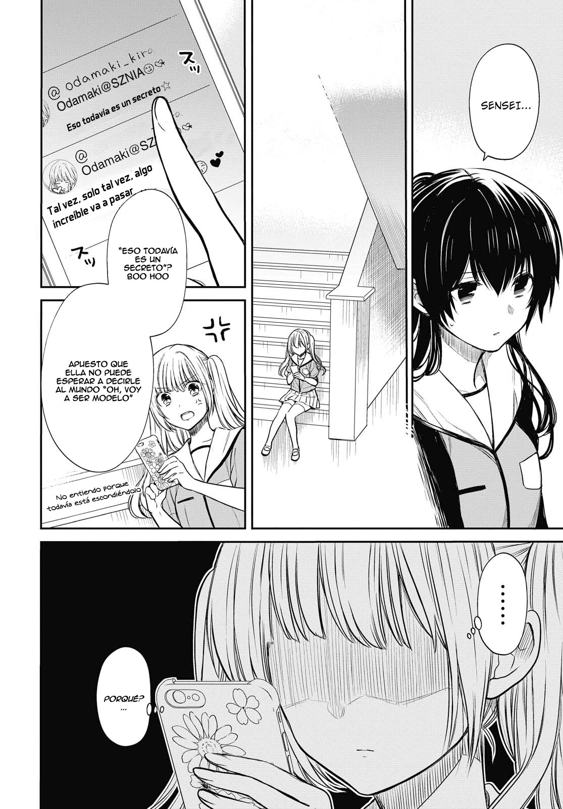 1-nen A-gumi no Monster Capitulo 8: Sensei, dígame linda página 7