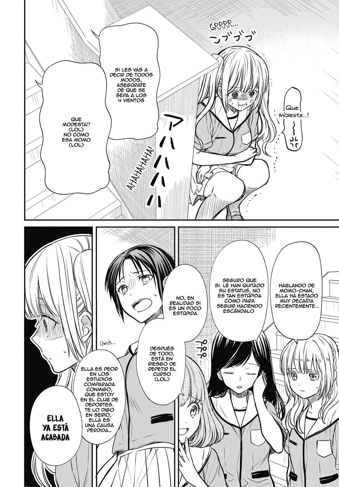 1-nen A-gumi no Monster Capitulo 8: Sensei, dígame linda página 9