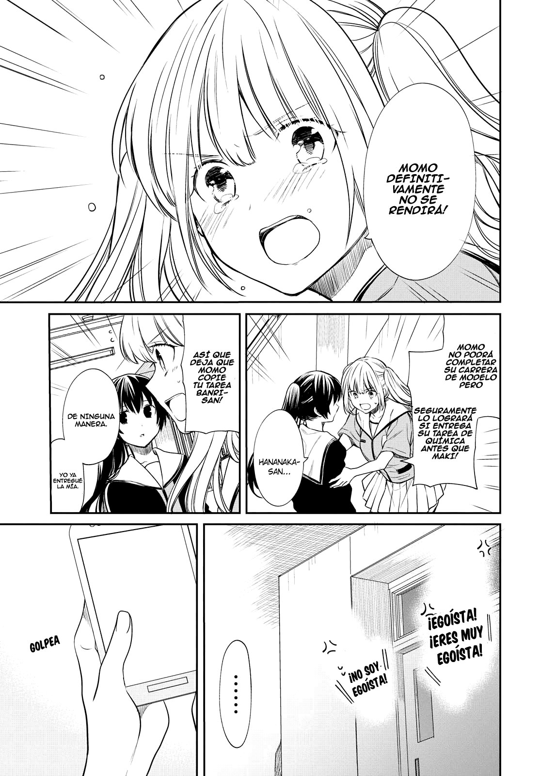 1-nen A-gumi no Monster Capitulo 9: Sensei, ¿Está bien de esta manera? página 12