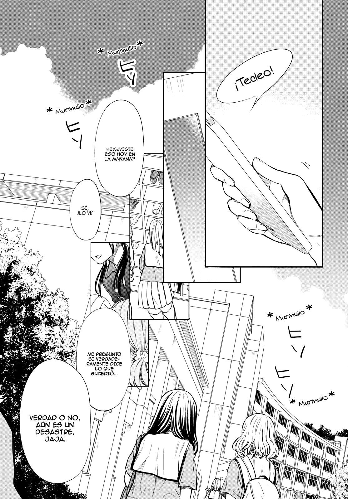 1-nen A-gumi no Monster Capitulo 9: Sensei, ¿Está bien de esta manera? página 14