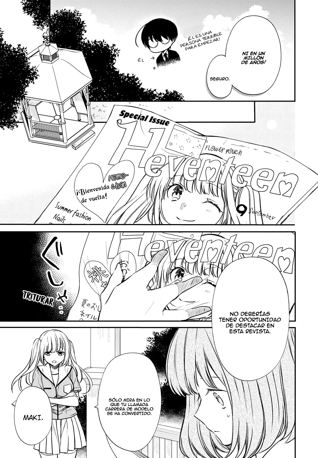 1-nen A-gumi no Monster Capitulo 9: Sensei, ¿Está bien de esta manera? página 20