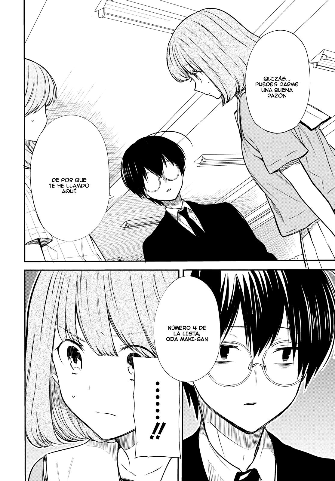 1-nen A-gumi no Monster Capitulo 9: Sensei, ¿Está bien de esta manera? página 5