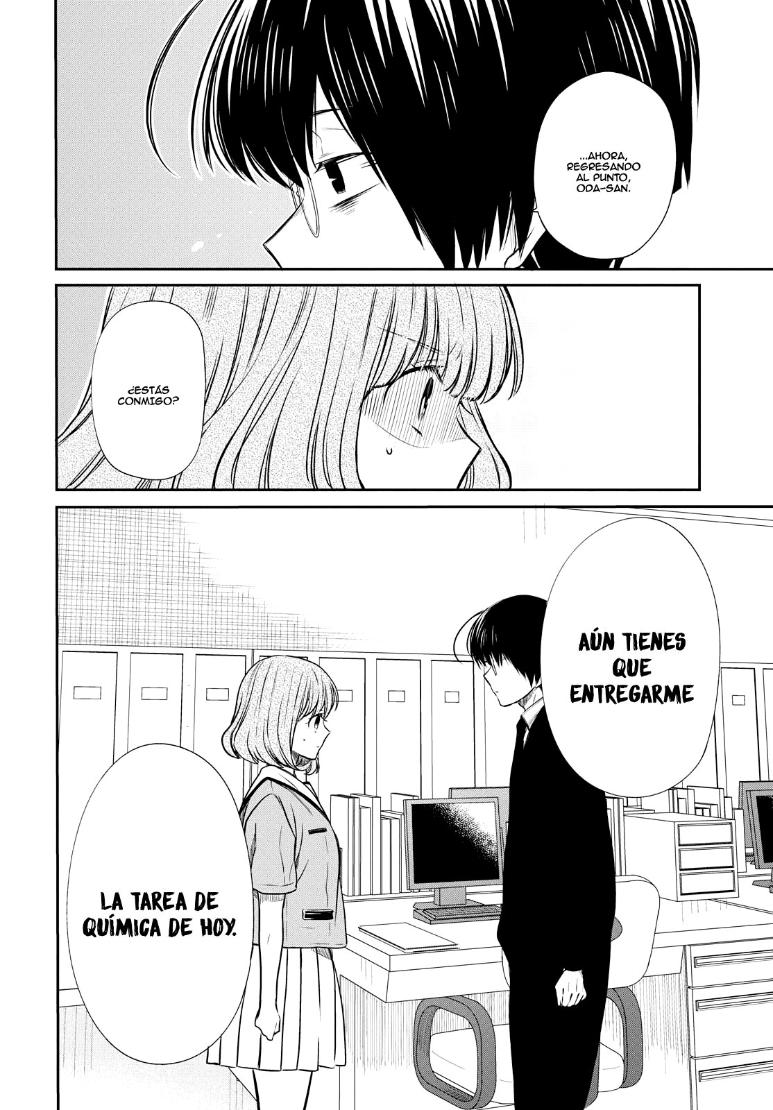 1-nen A-gumi no Monster Capitulo 9: Sensei, ¿Está bien de esta manera? página 7