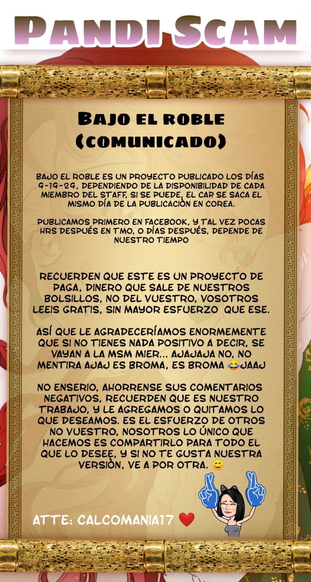 Debajo del Roble Capitulo 25 página 68