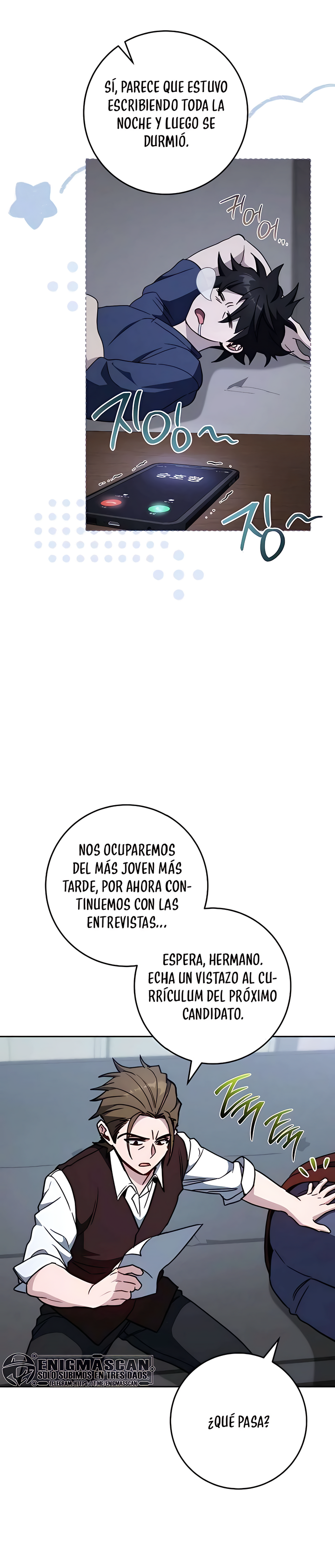 El Emperador del Trueno escribe desde las sombras Capitulo 22 página 10